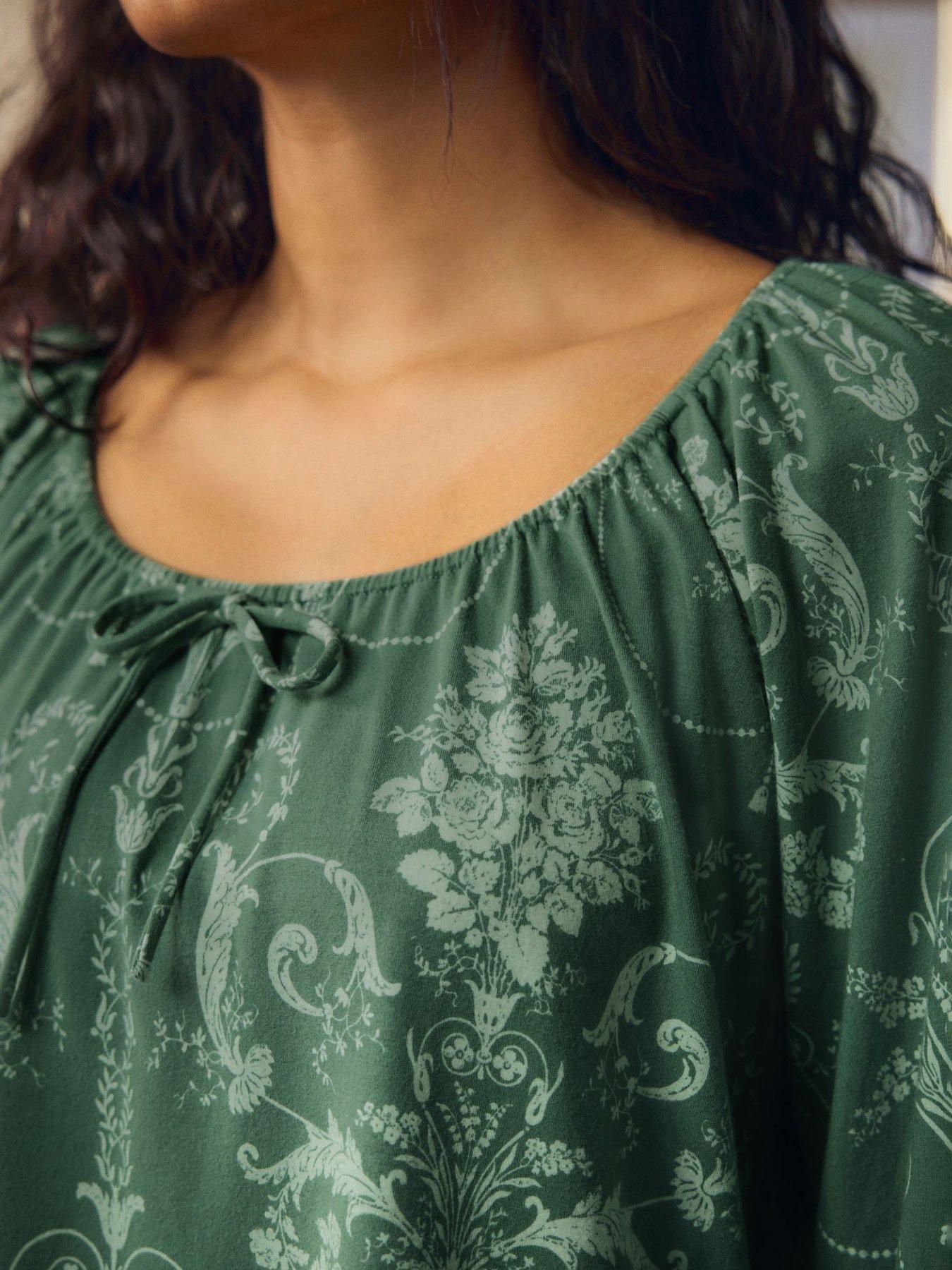 Image 3 of 5 of Laura Ashley Emerald Green Josette Twosie
