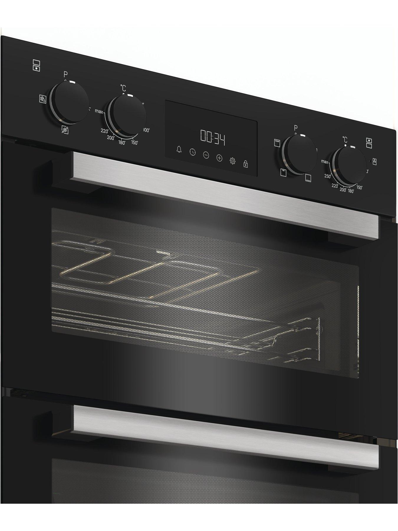 Image 6 of 7 of Hotpoint DIH 10D B - Double Oven - Black