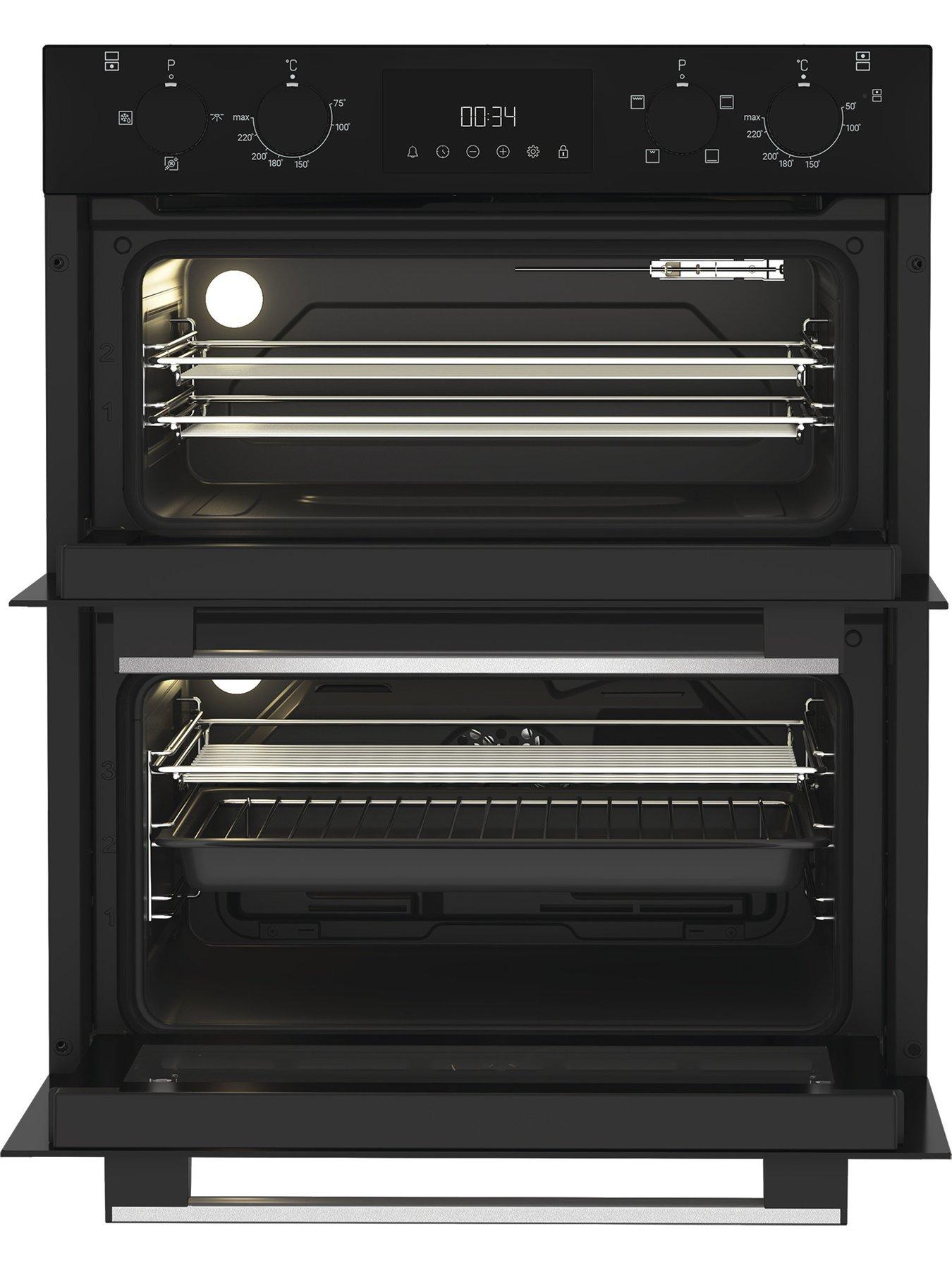 Image 2 of 6 of Hotpoint DUH 10D B - Double Oven - Black