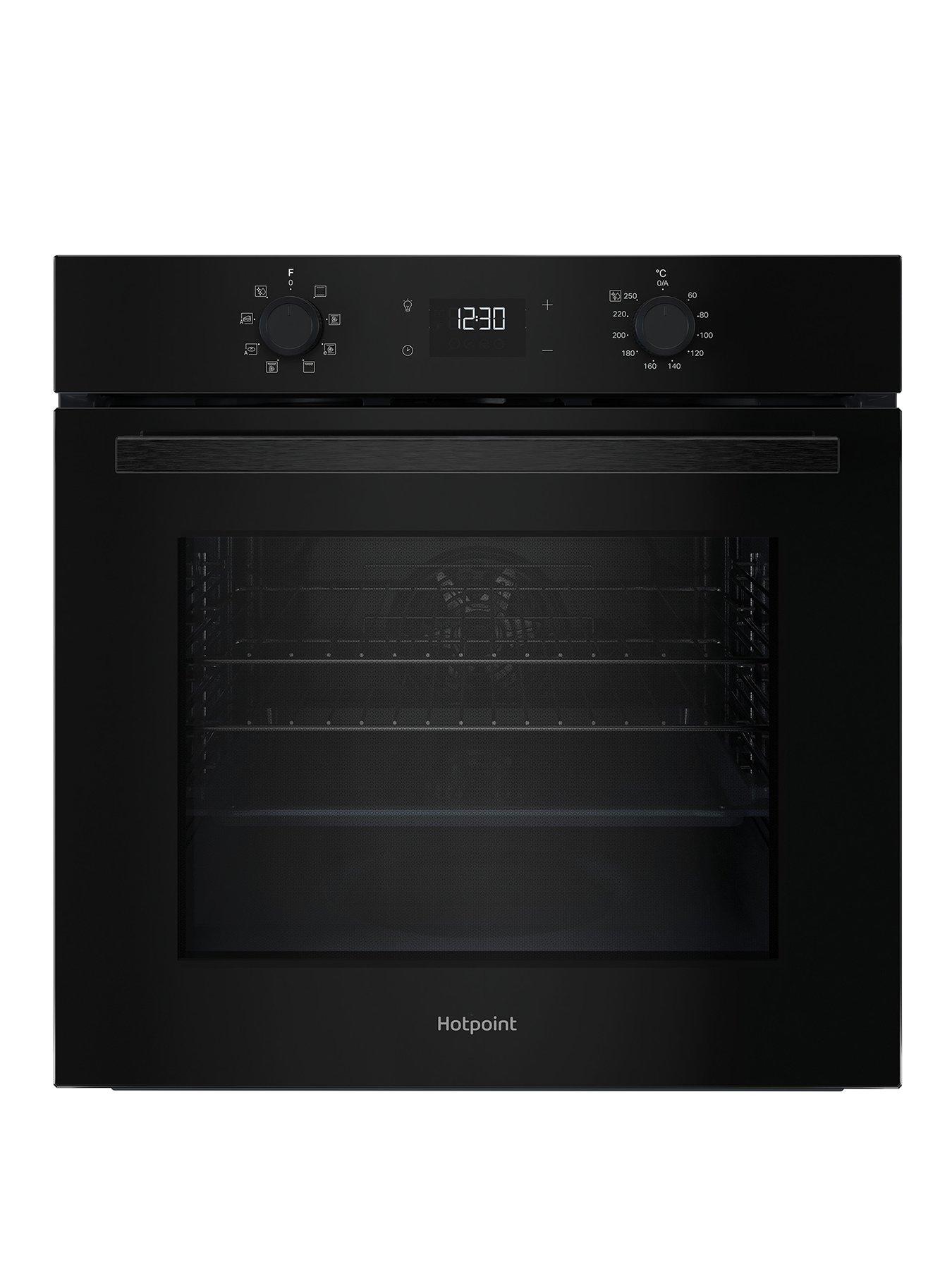 Hotpoint HO 455H B UK - Class 2 Single Oven with Multiflow Technology  - Black