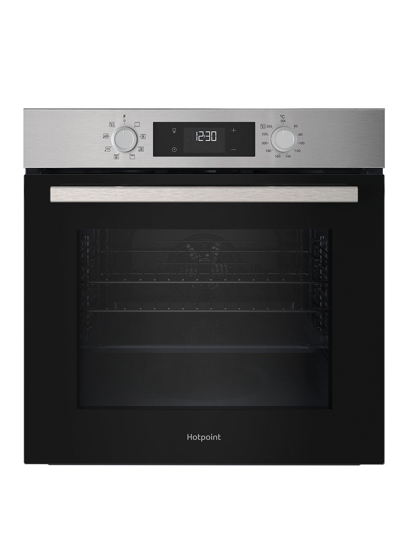 Image 1 of 7 of Hotpoint HO 255H X UK - Class 2 Single Oven with Multiflow Technology - Silver