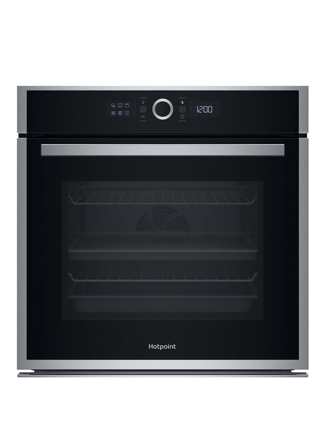 undefined HOI4S8HM0XUK Class 4 Single Oven with Active Multiflow - Silver