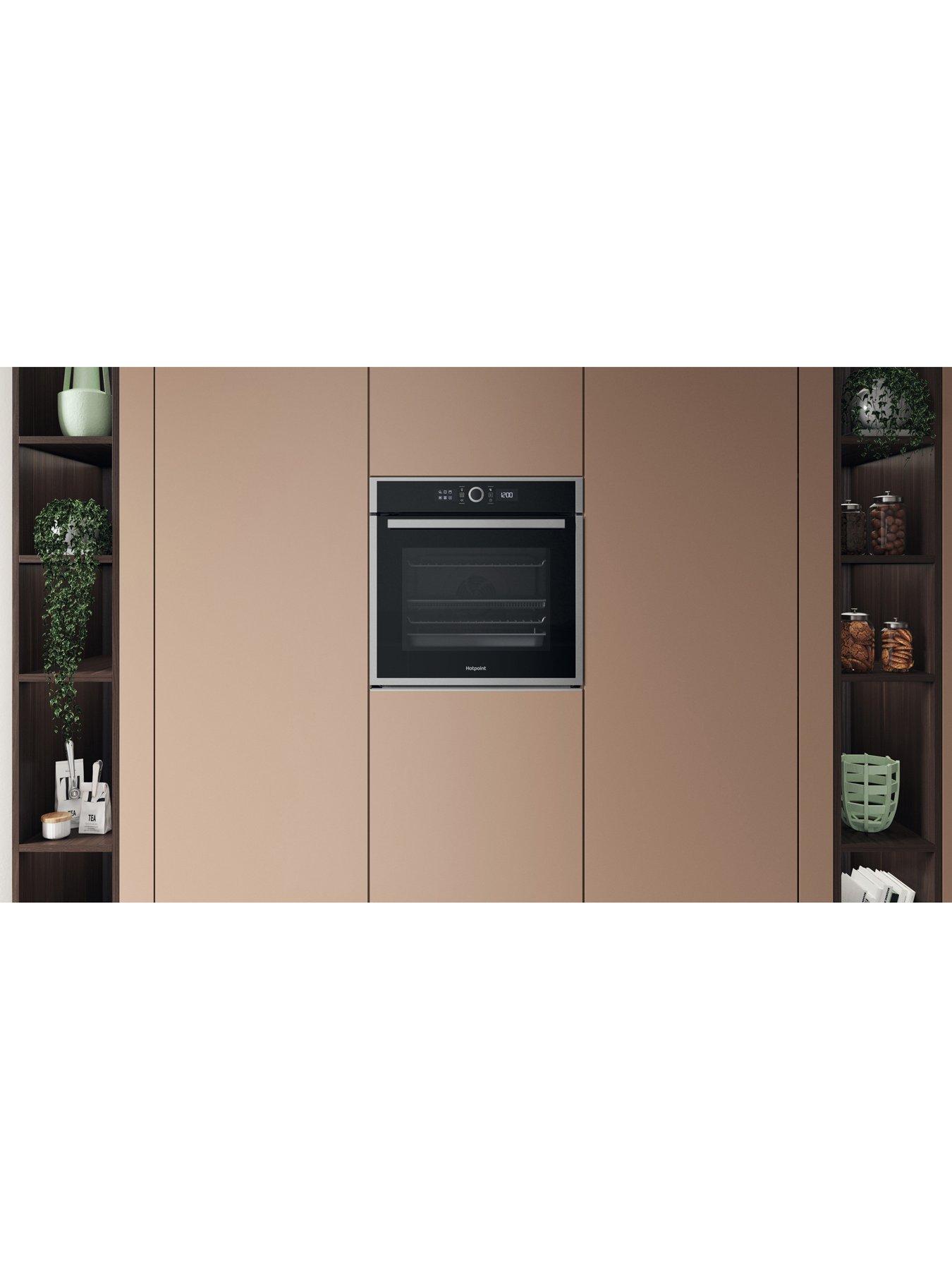 Image 4 of 7 of Hotpoint HOI4S8HM0XUK - Class 4 Single Oven with Active Multiflow - Silver