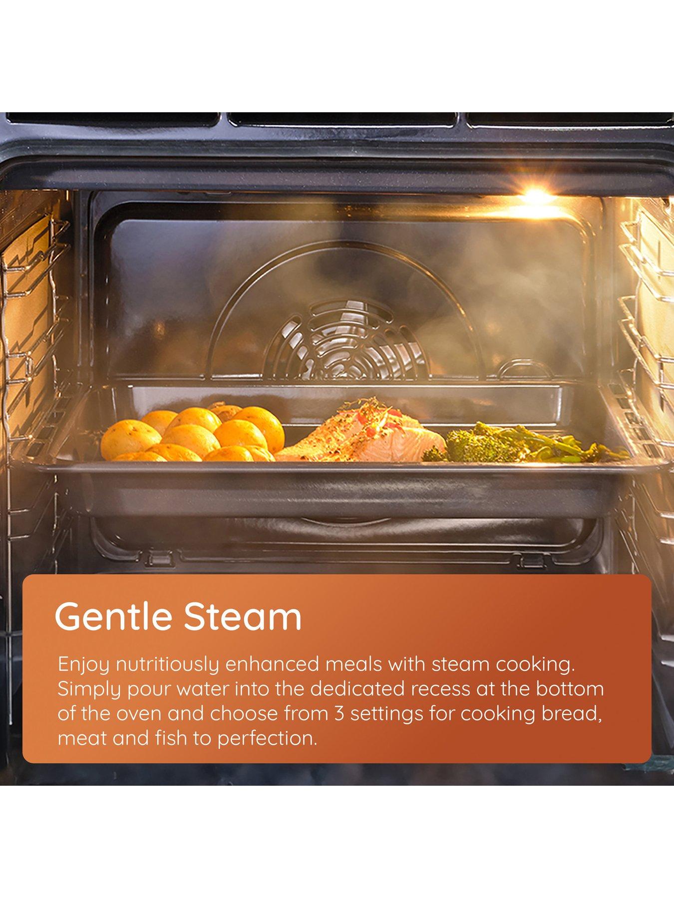 Image 6 of 7 of Hotpoint HOI4S8HM0XUK - Class 4 Single Oven with Active Multiflow - Silver