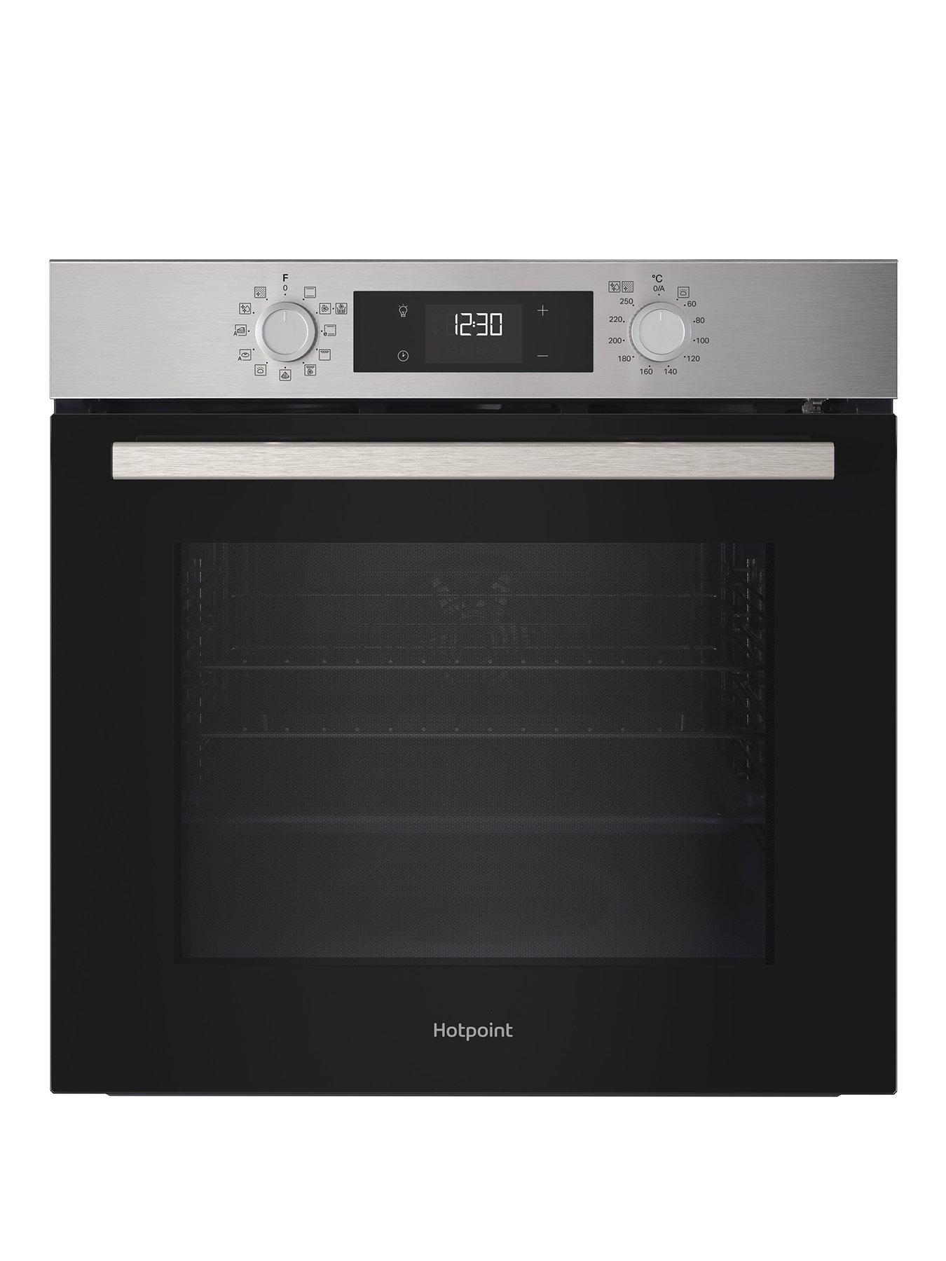 Hotpoint HO 278P X UK - Class 2 Single Oven with Multiflow Technology - Black