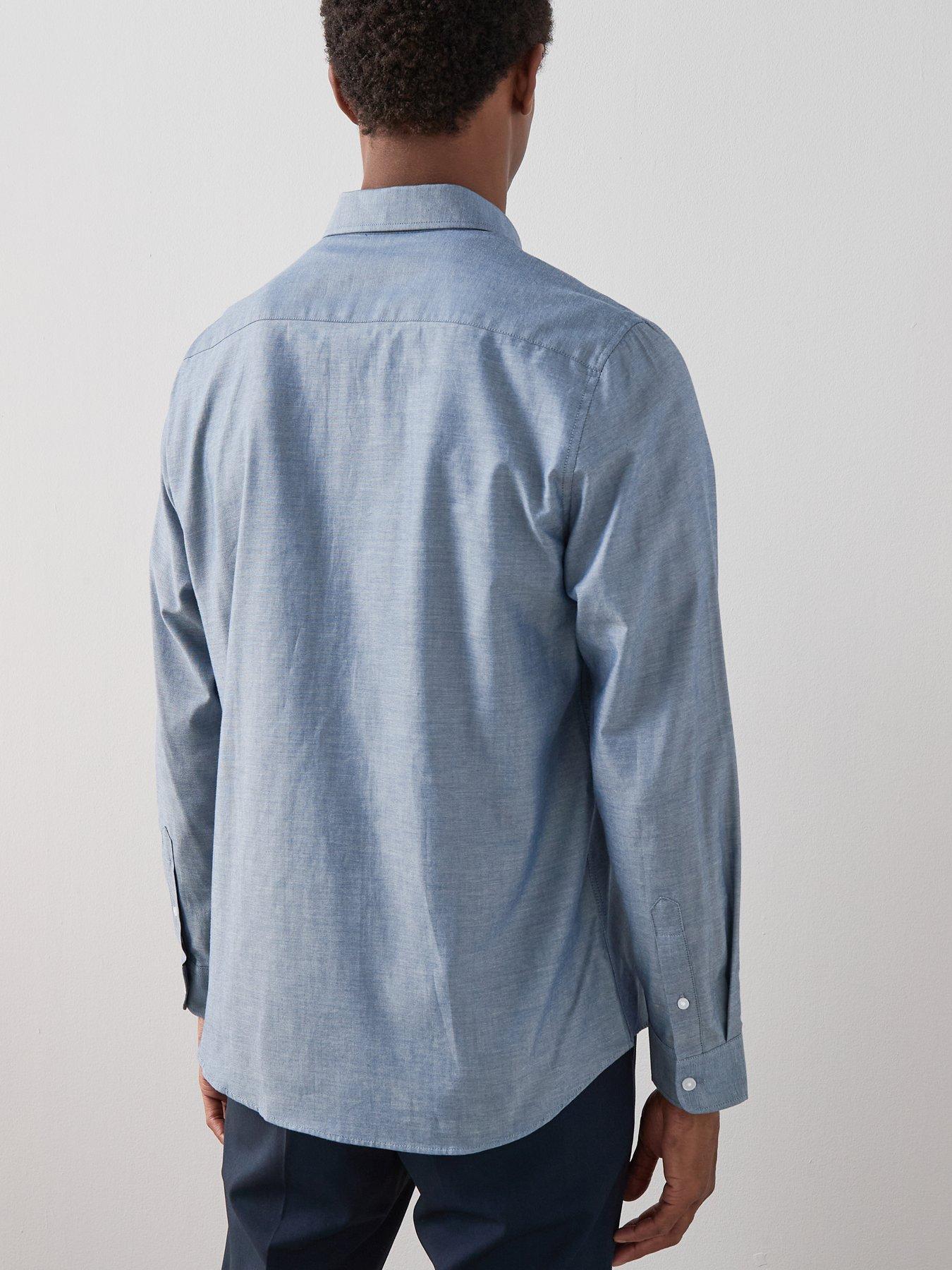 The Very Collection 2 Pack Pure Cotton Shirts - Blue/navy | Very