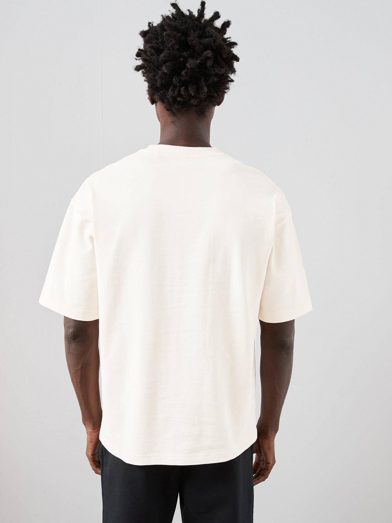 Image 2 of 7 of The Very Collection Pure Cotton Premium Relaxed Fit Pocket T-shirt - Cream