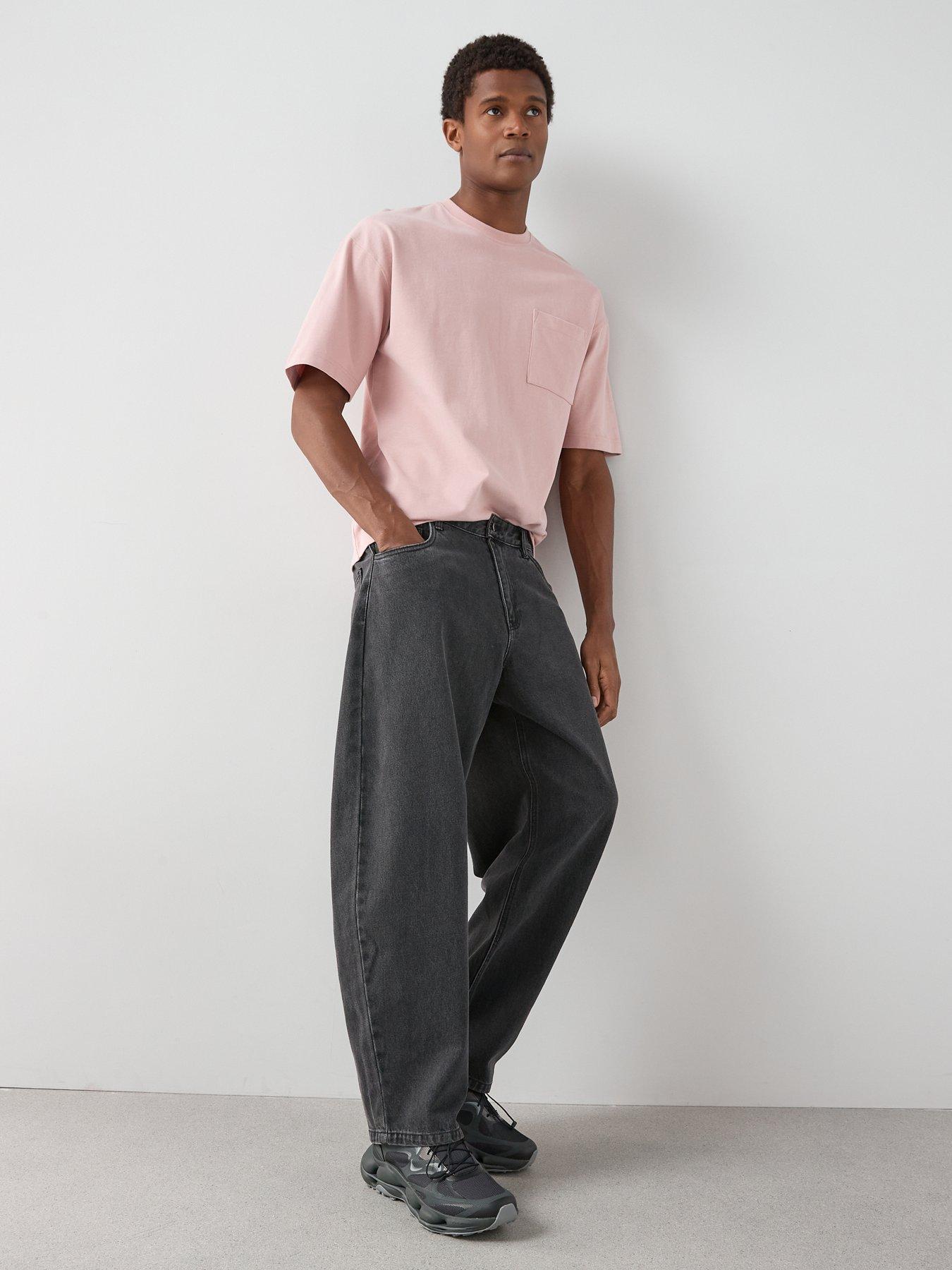Image 3 of 6 of The Very Collection Pure Cotton Premium Relaxed Fit Pocket T-shirt - Pink