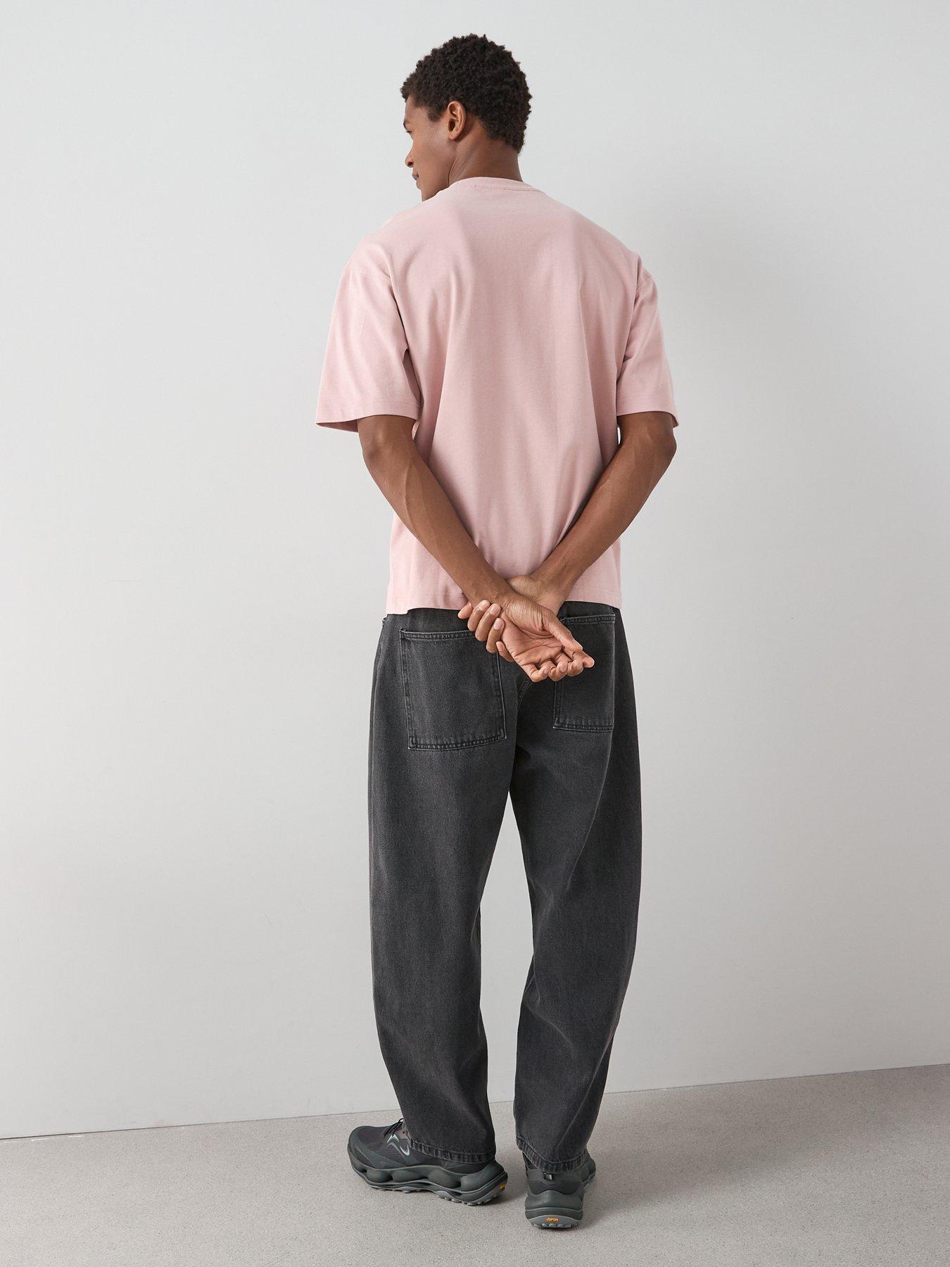 Image 4 of 6 of The Very Collection Pure Cotton Premium Relaxed Fit Pocket T-shirt - Pink
