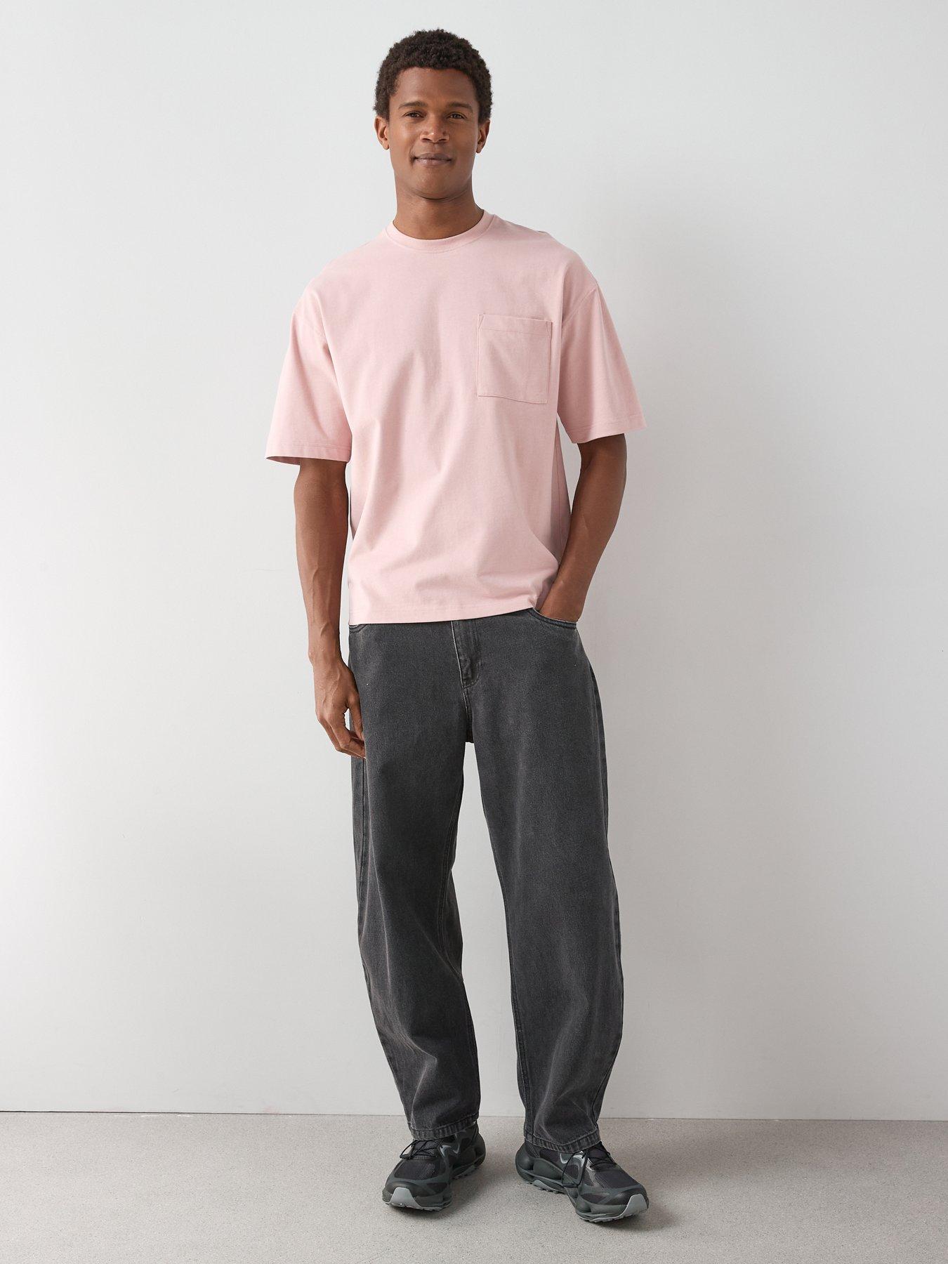 Image 5 of 6 of The Very Collection Pure Cotton Premium Relaxed Fit Pocket T-shirt - Pink