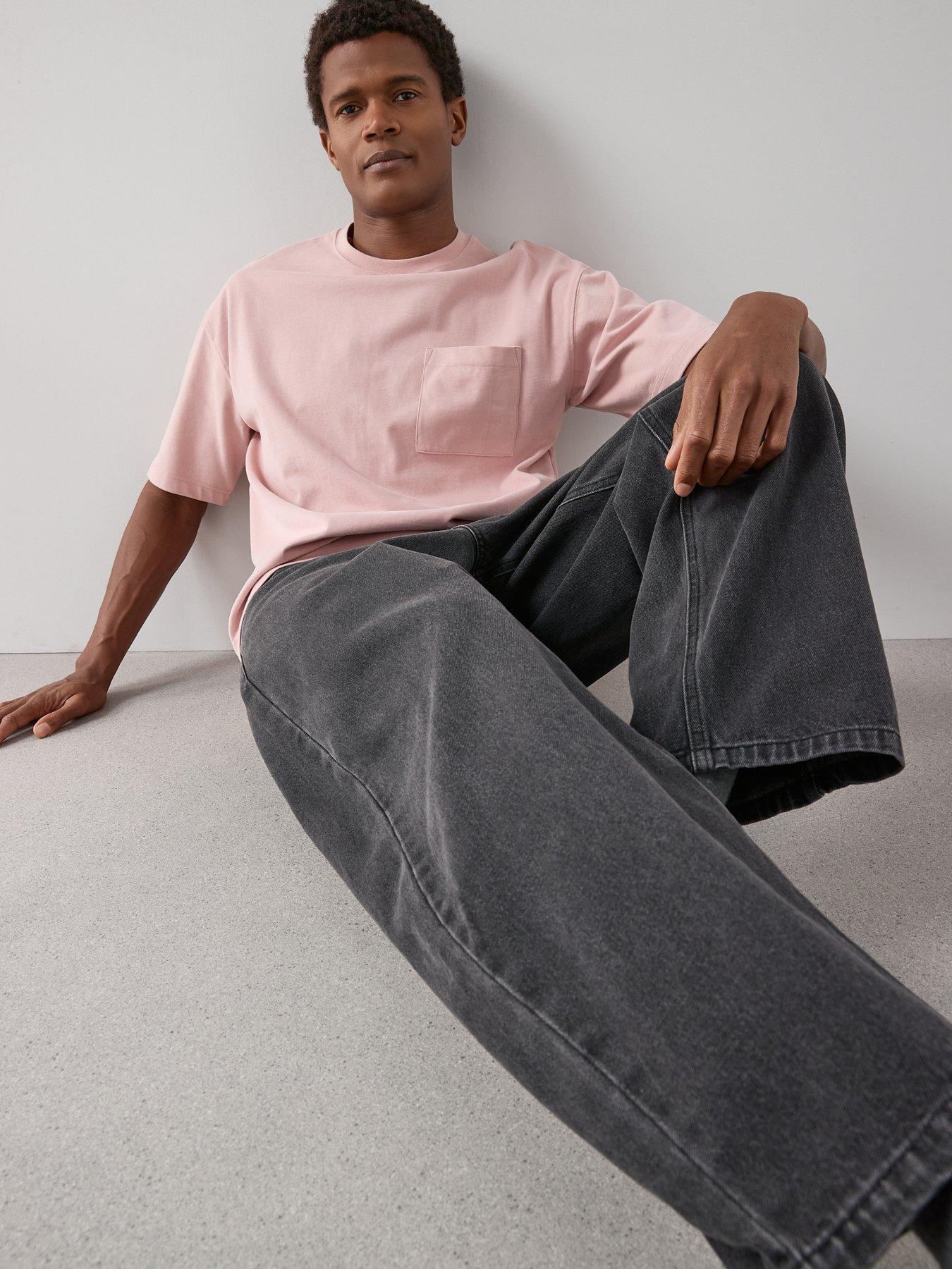 Image 6 of 6 of The Very Collection Pure Cotton Premium Relaxed Fit Pocket T-shirt - Pink