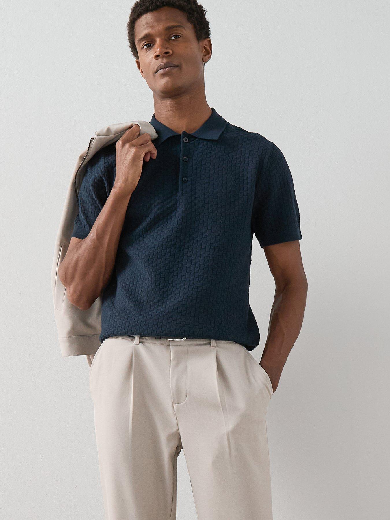 Image 6 of 6 of The Very Collection Smart Pleated Trousers - Stone