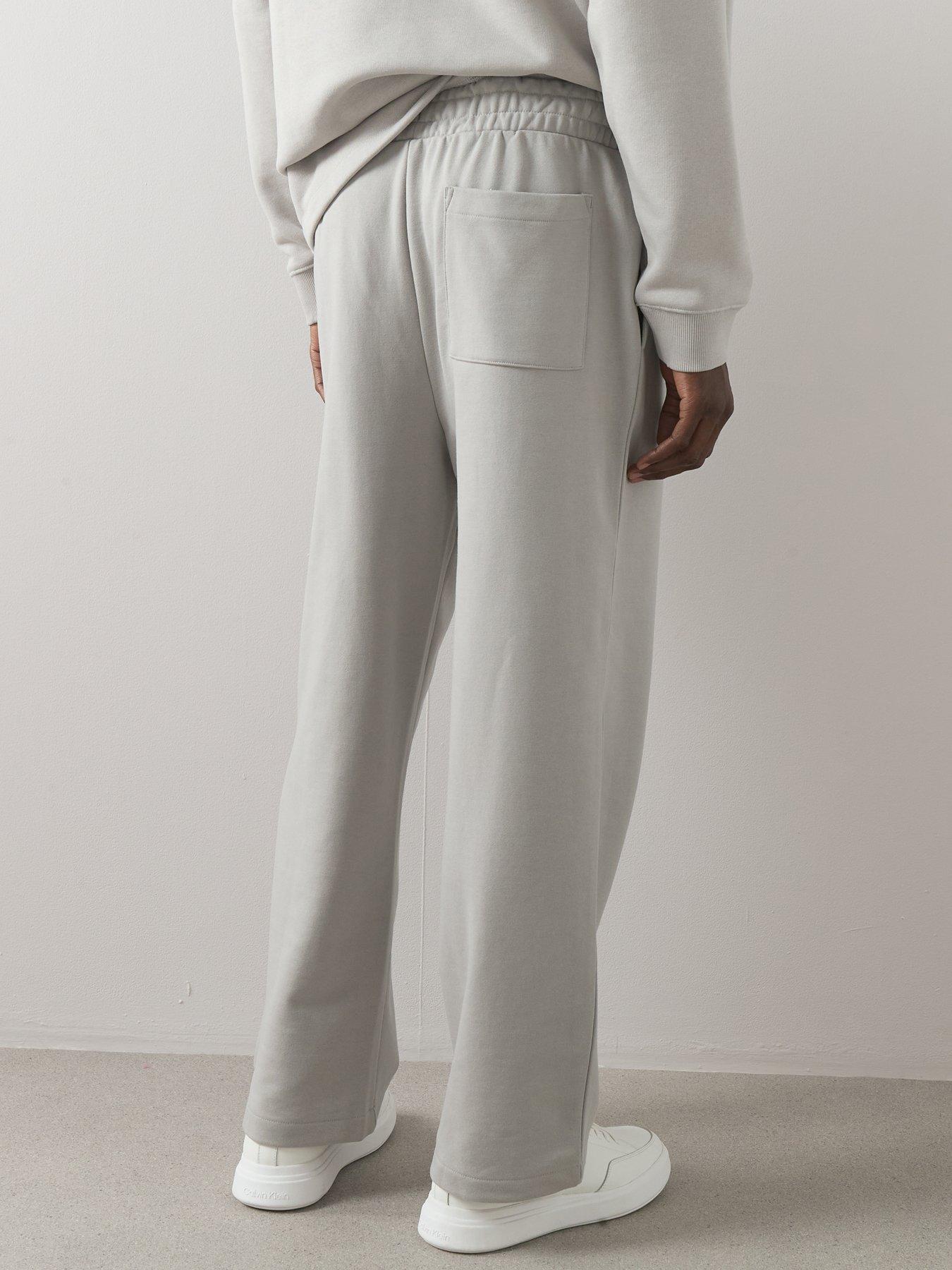 Image 2 of 6 of The Very Collection Pure Cotton Heavyweight Oversized Joggers - Grey