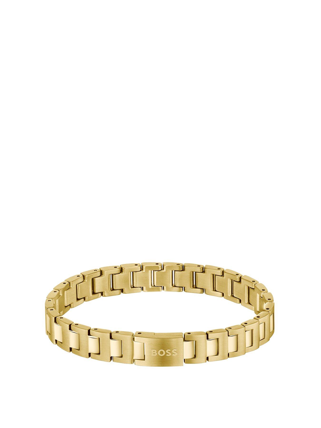 Image 1 of 7 of BOSS Gents Ipcandor Bracelet - Gold