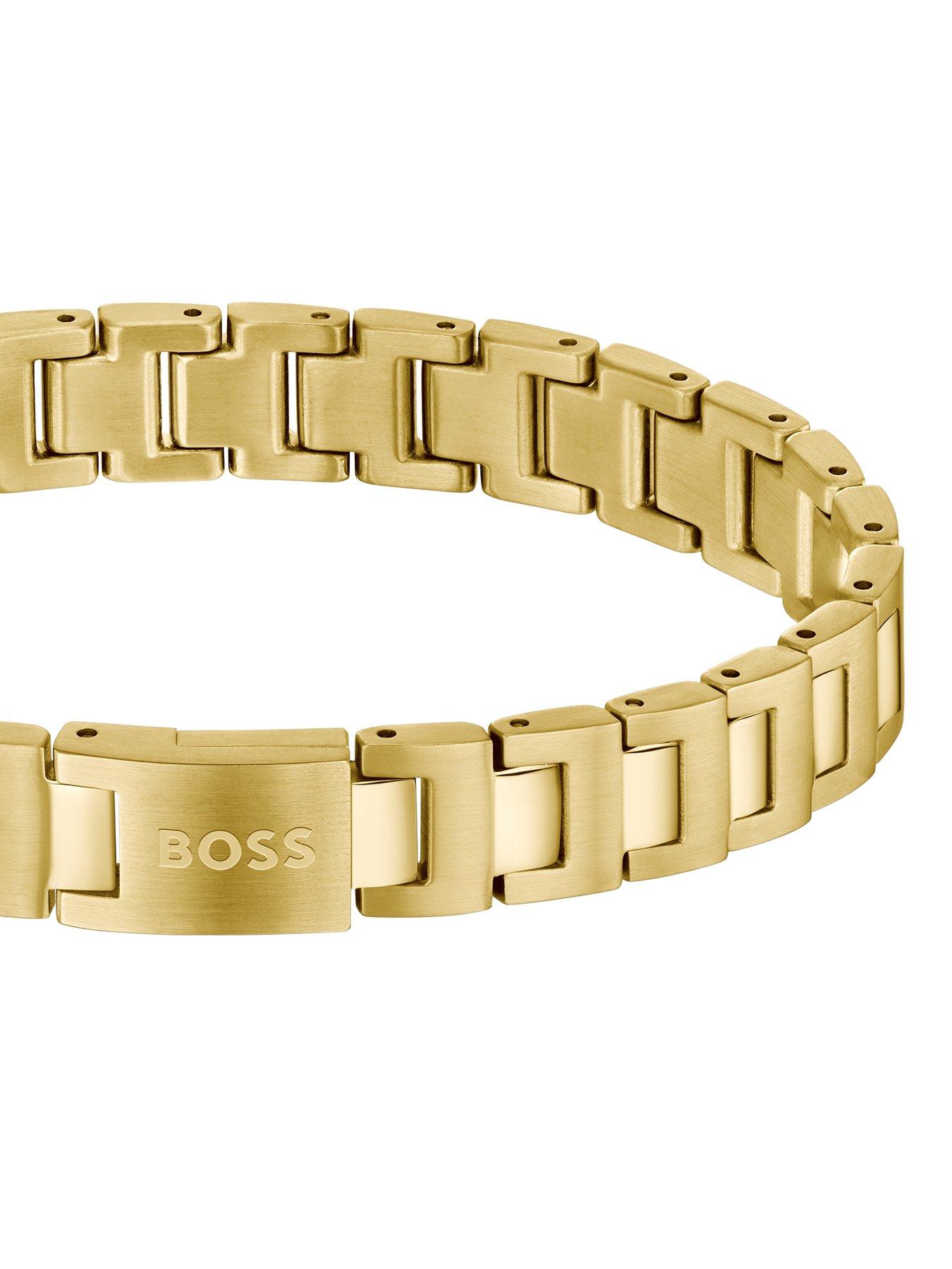 Image 2 of 7 of BOSS Gents Ipcandor Bracelet - Gold