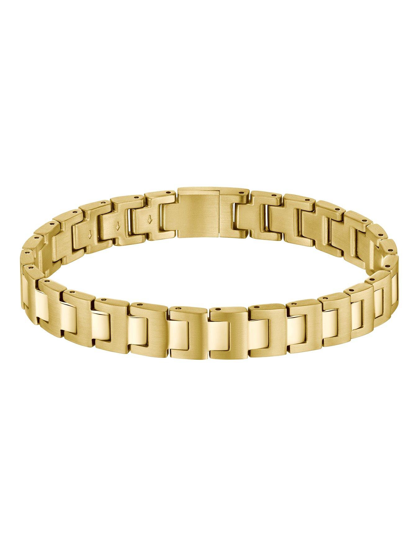 Image 3 of 7 of BOSS Gents Ipcandor Bracelet - Gold