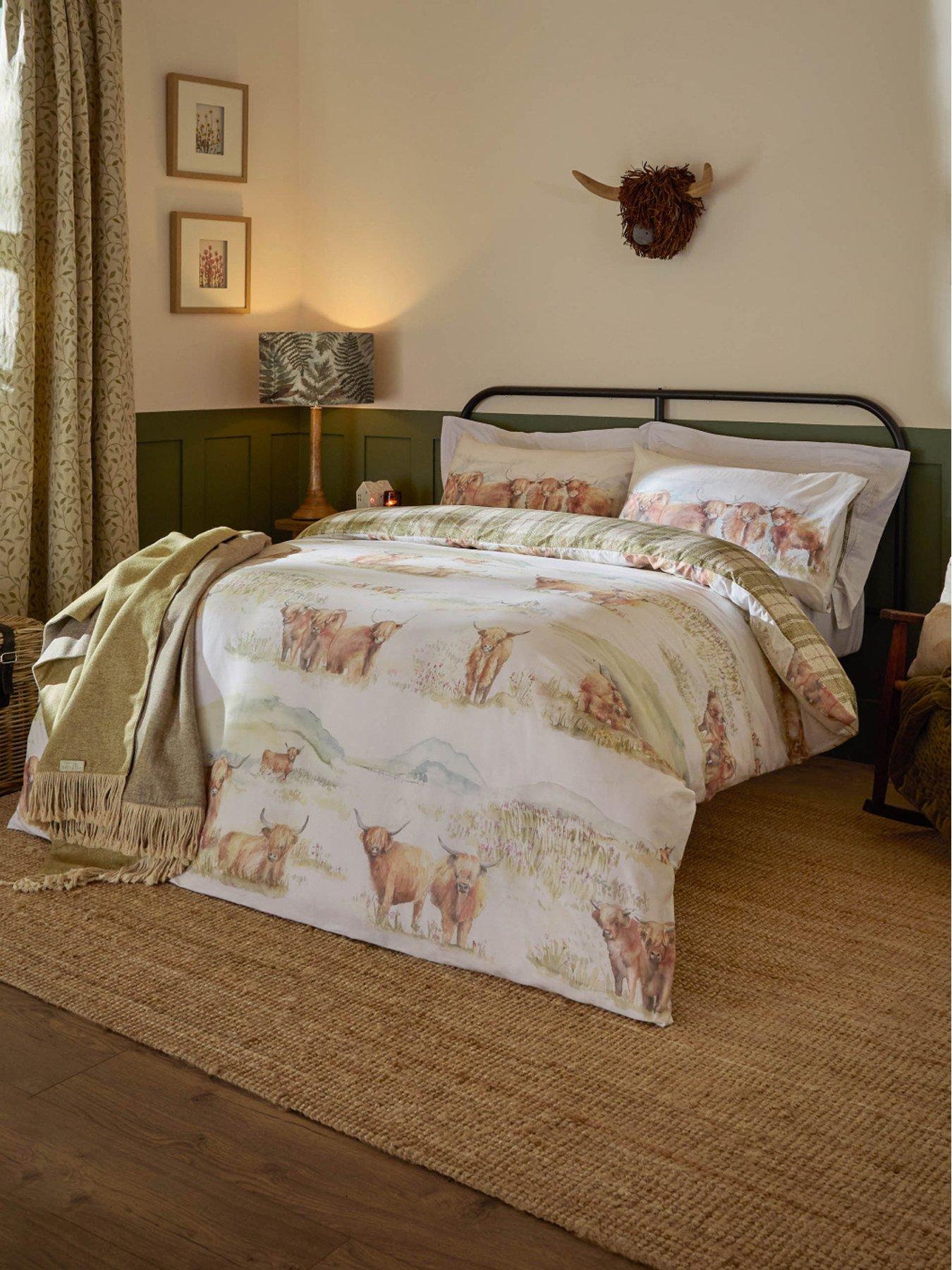 Voyage Highlandcattle Duvet Set Natural
