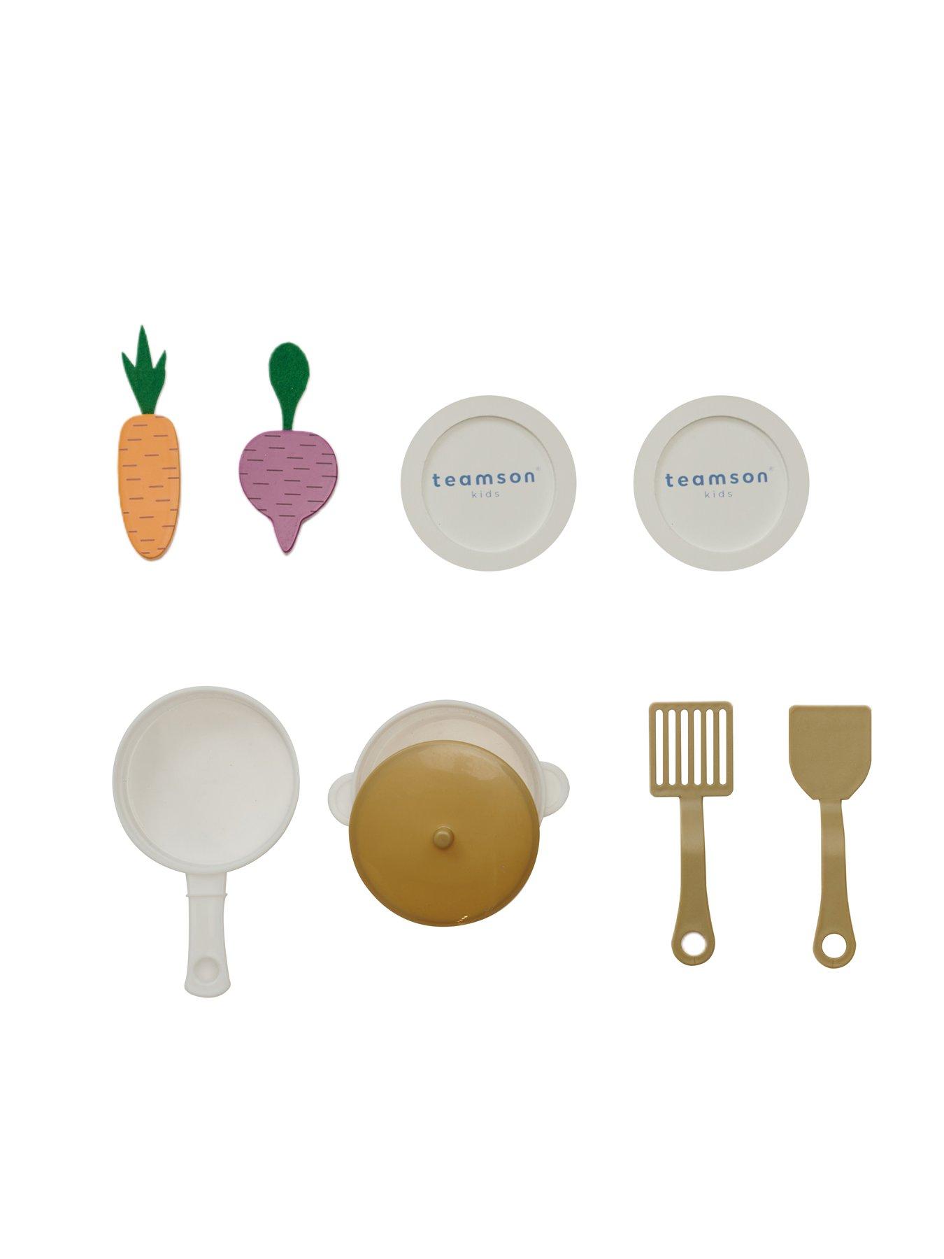 Image 4 of 6 of Teamson Kids Little Chef Lake Tahoe Small Kitchen Playset&nbsp;- Blue