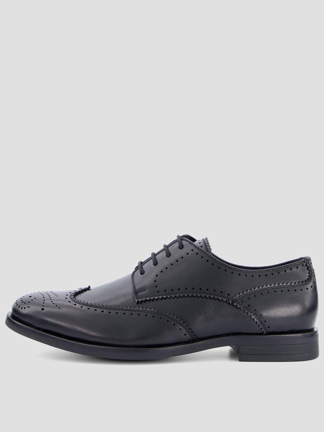 Image 1 of 7 of The Very Collection Formal Lace Up Brogue Shoe - Standard Fit - Black