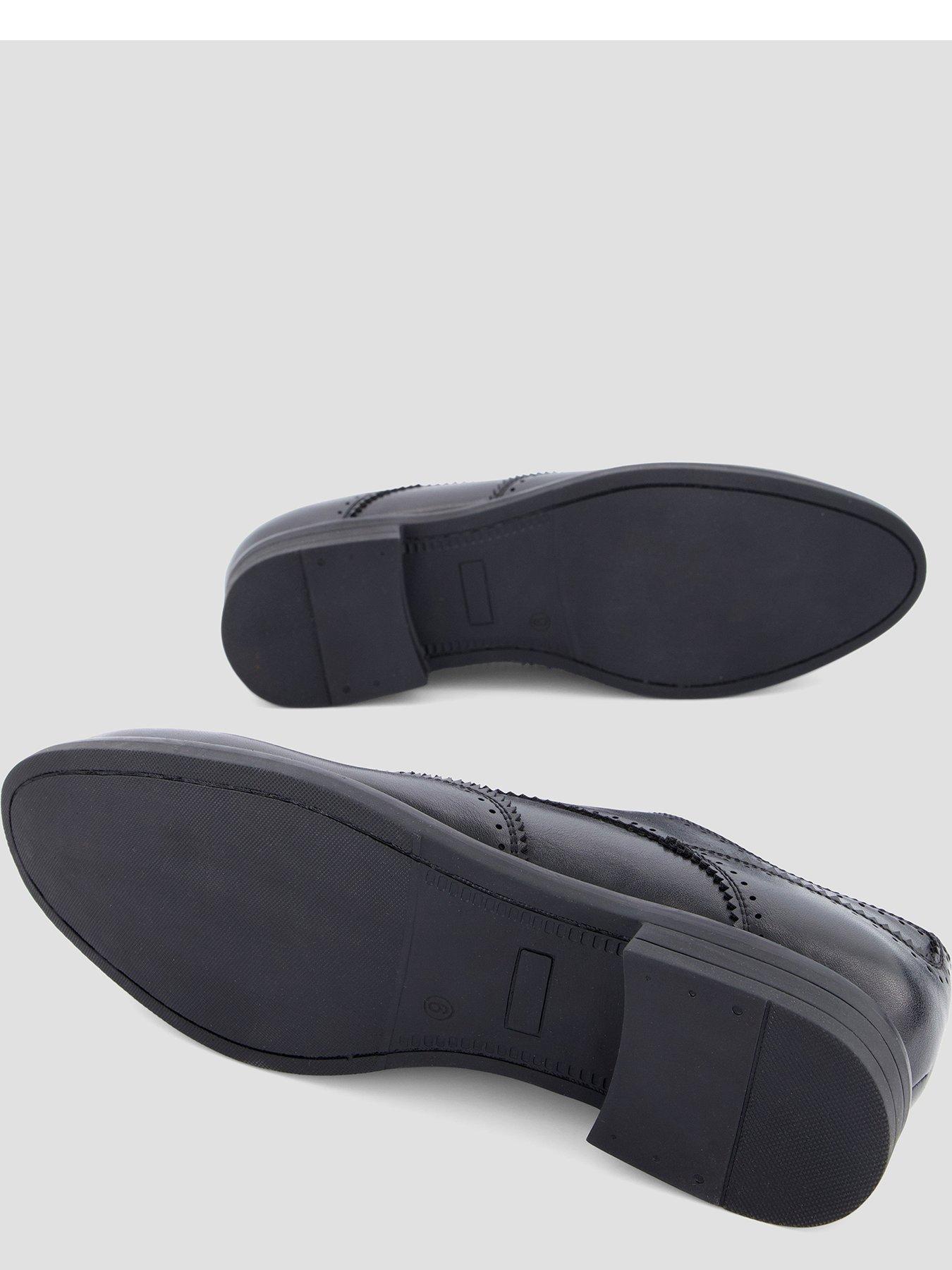 Image 4 of 7 of The Very Collection Formal Lace Up Brogue Shoe - Standard Fit - Black