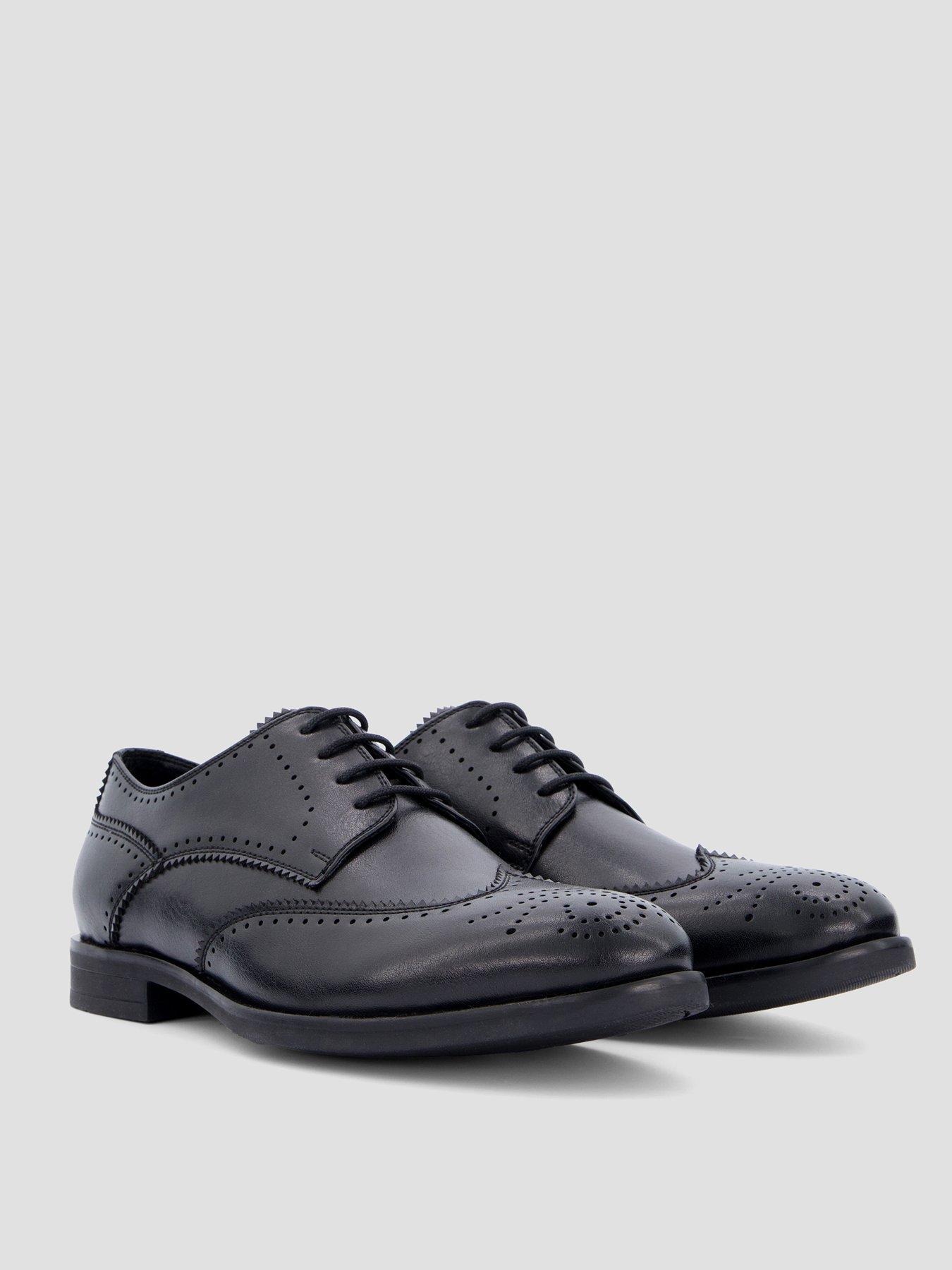 Image 6 of 7 of The Very Collection Formal Lace Up Brogue Shoe - Standard Fit - Black