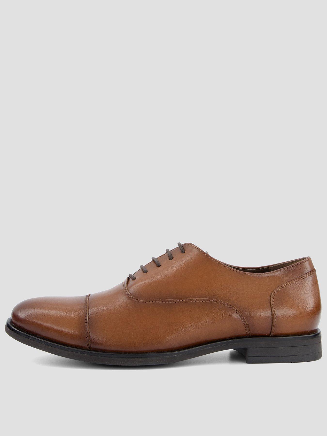 Image 1 of 7 of The Very Collection Formal Lace Up Oxford Shoe - Standard Fit - Brown