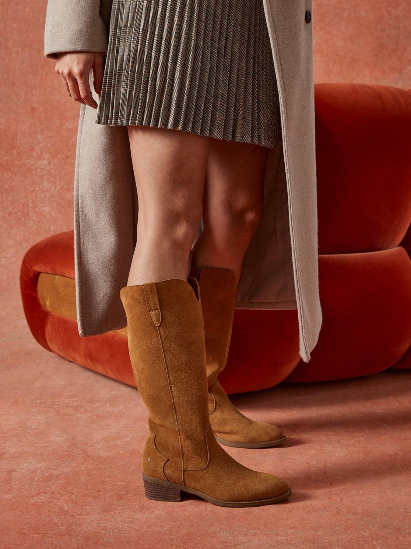 Hush Puppies Isabel Scarpa Donna In Vera Pelle - Chiusura Con Lacci E Suola Flessibile TPR