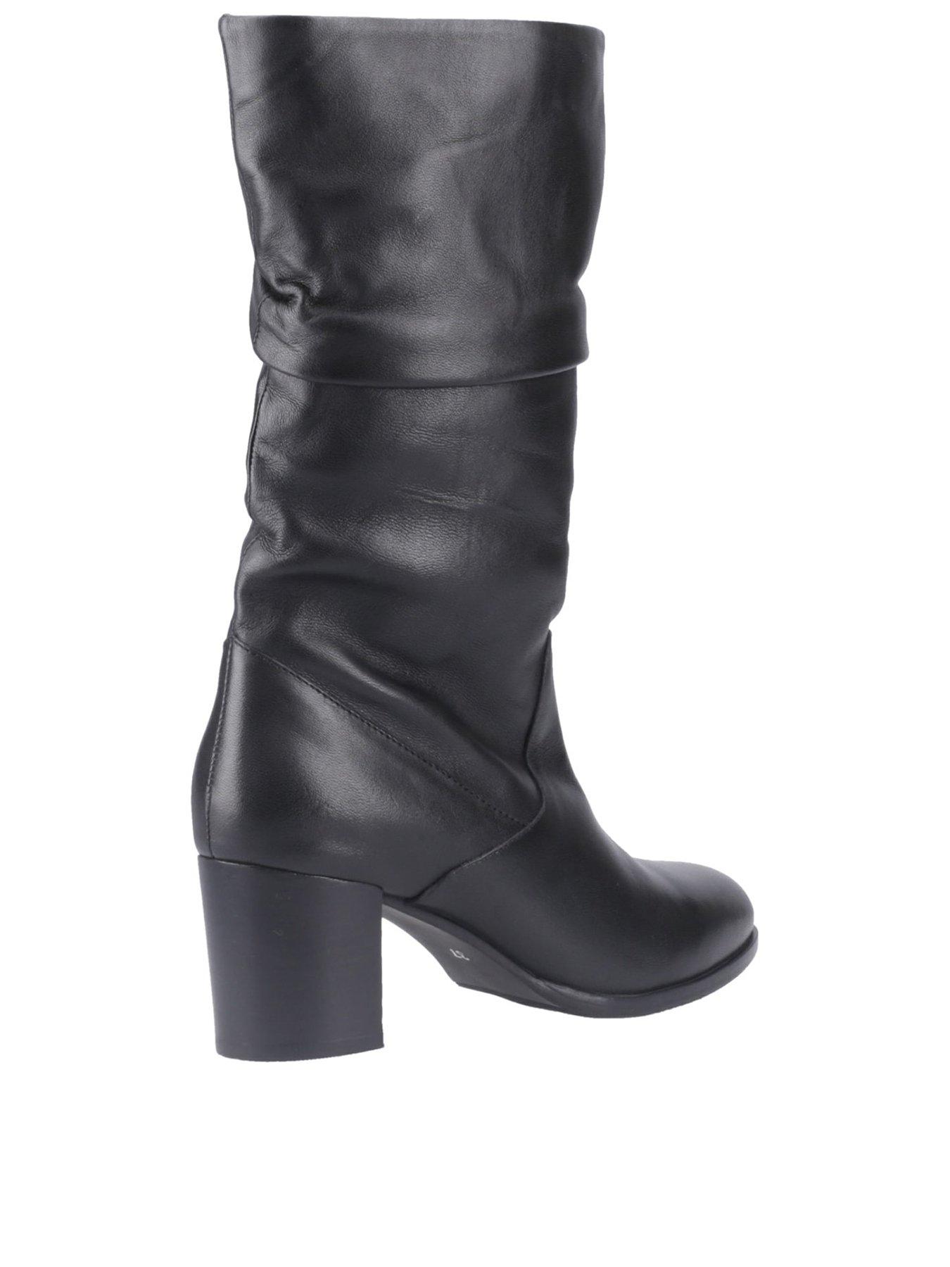Image 3 of 5 of Hush Puppies Cosima Leather Ruched Boot