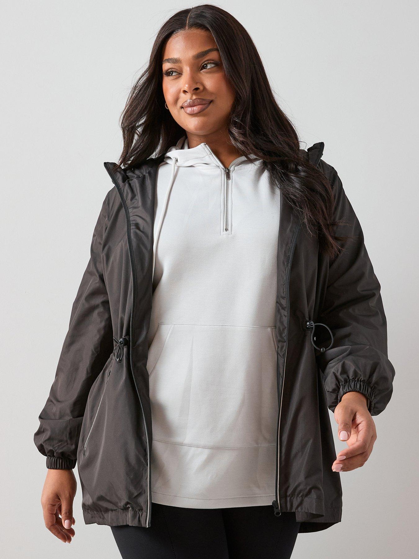 Image 4 of 7 of The Very Collection Curve Curve Lightweight Shower Proof Jacket