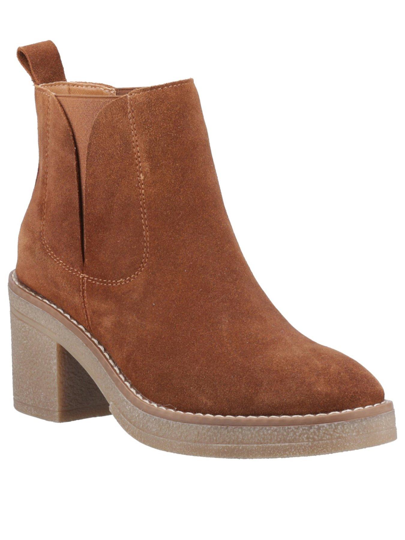 Image 2 of 5 of Hush Puppies Felicia Chelsea Boot - Brown