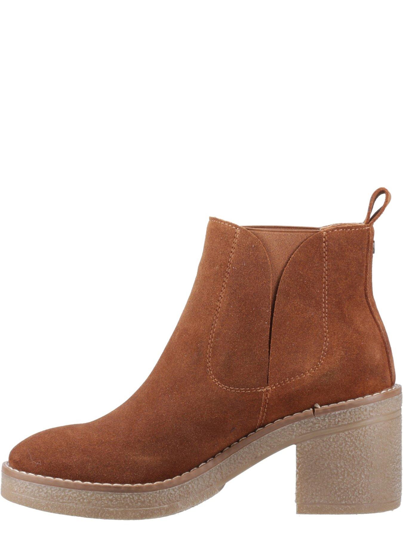 Image 4 of 5 of Hush Puppies Felicia Chelsea Boot - Brown