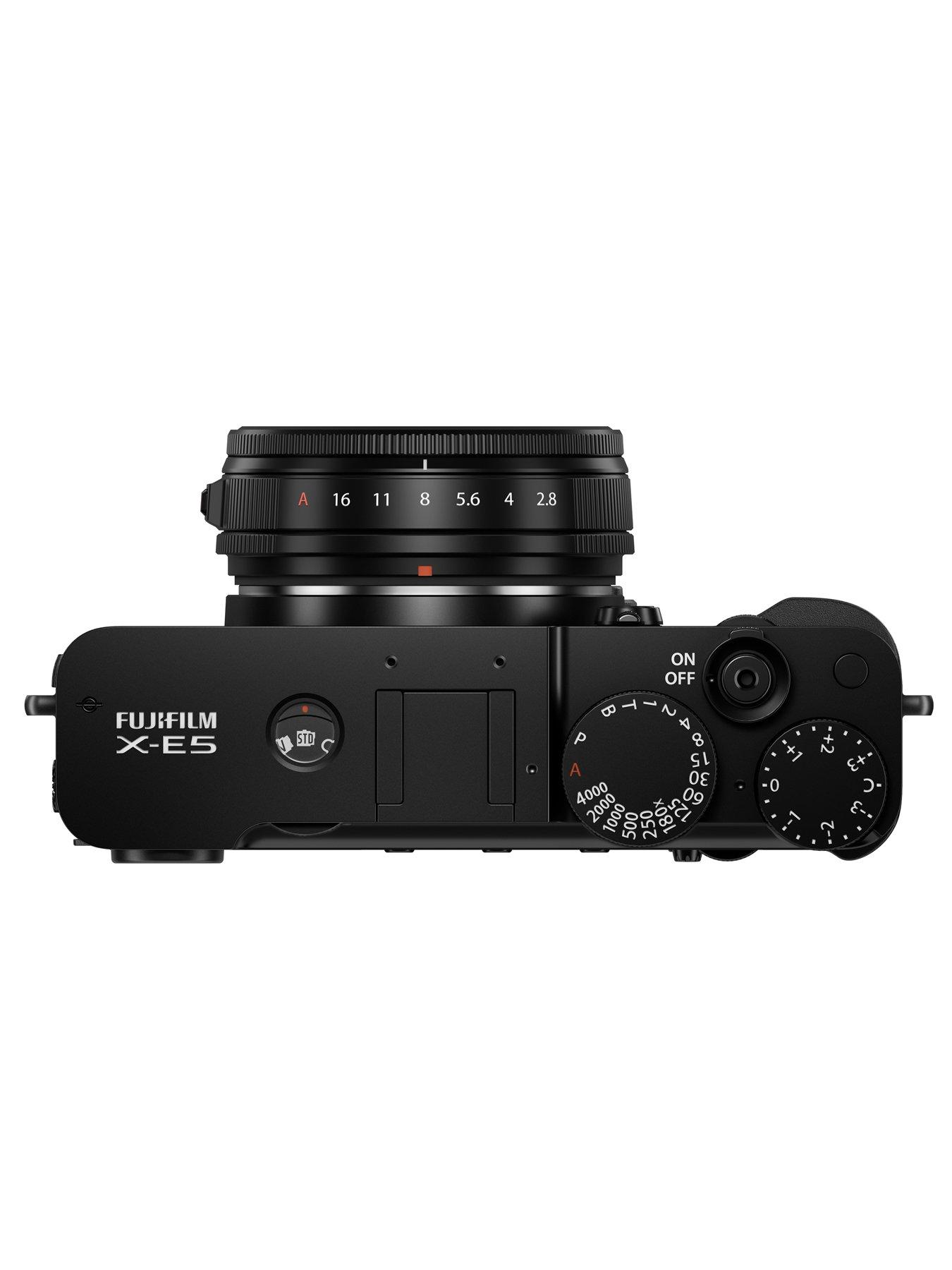 Fujifilm X-E5 Mirrorless Digital Camera (Black) + Fujinon XF 23mm