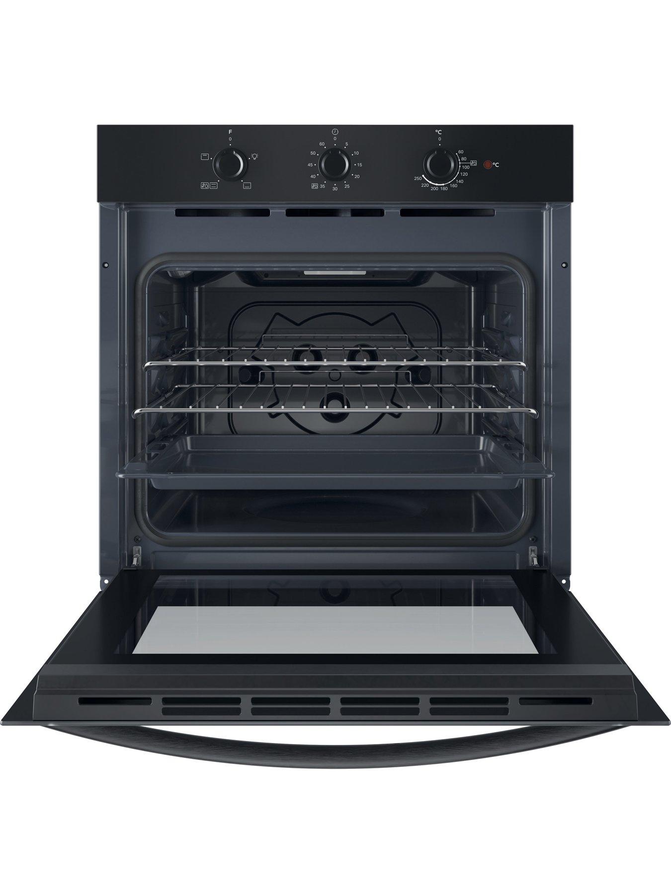 Image 2 of 7 of Indesit Click&amp;Clean IO 232H B UK Electric Single Oven - Black