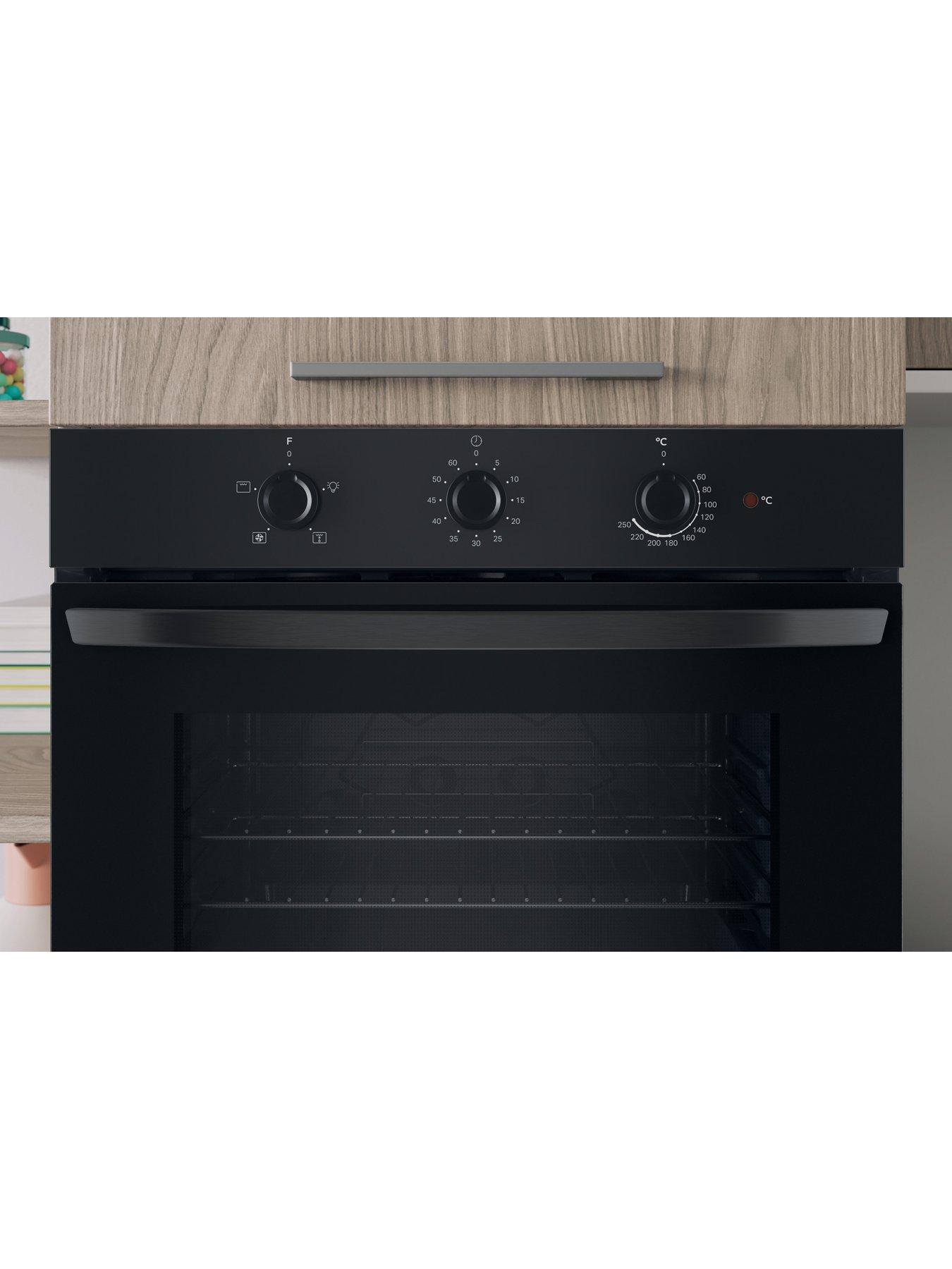 Image 3 of 7 of Indesit Click&amp;Clean IO 232H B UK Electric Single Oven - Black