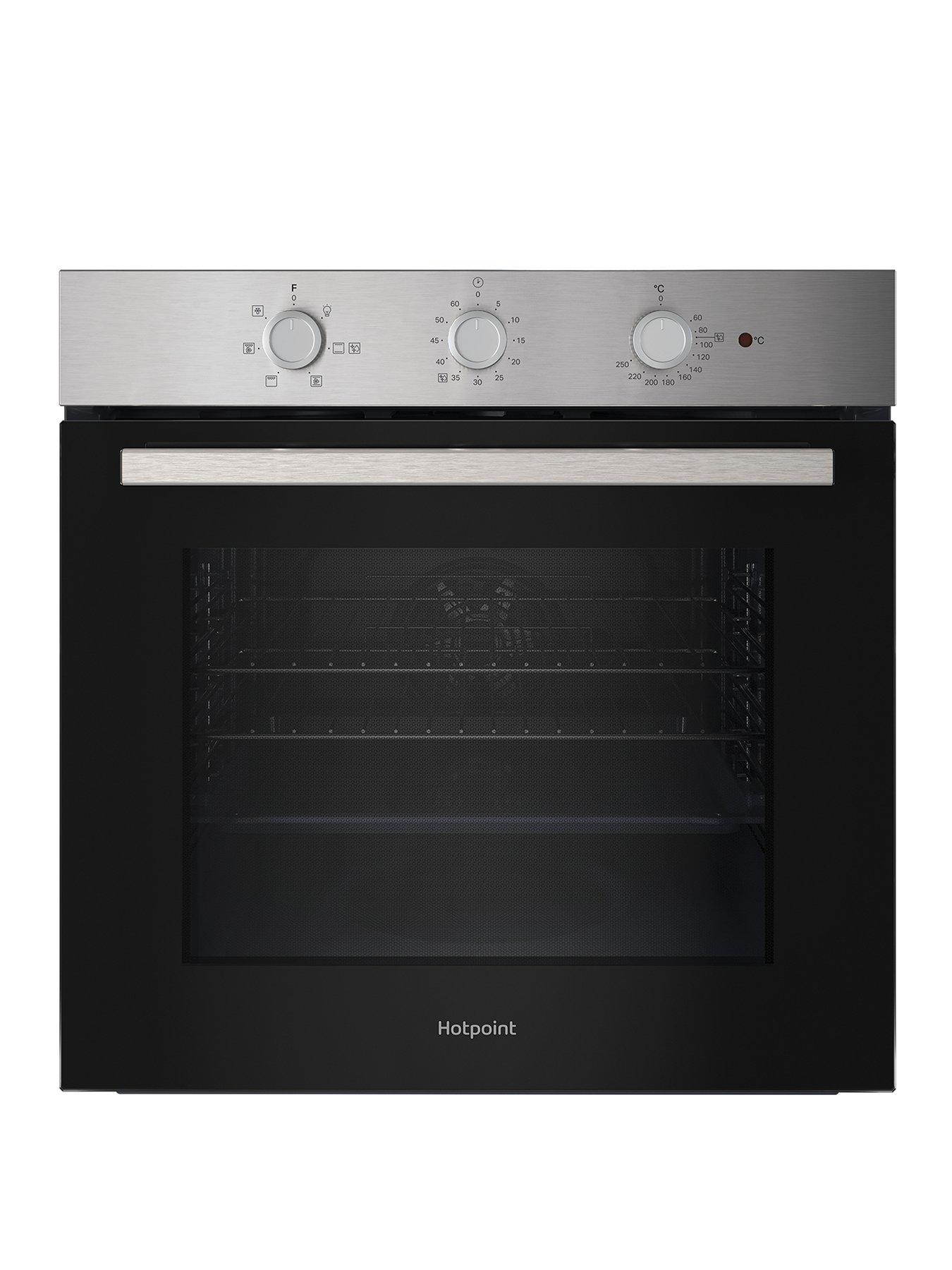 Hotpoint Class 2 Multiflow HO 235H X UK Single Electric Fan Oven - Stainless Steel