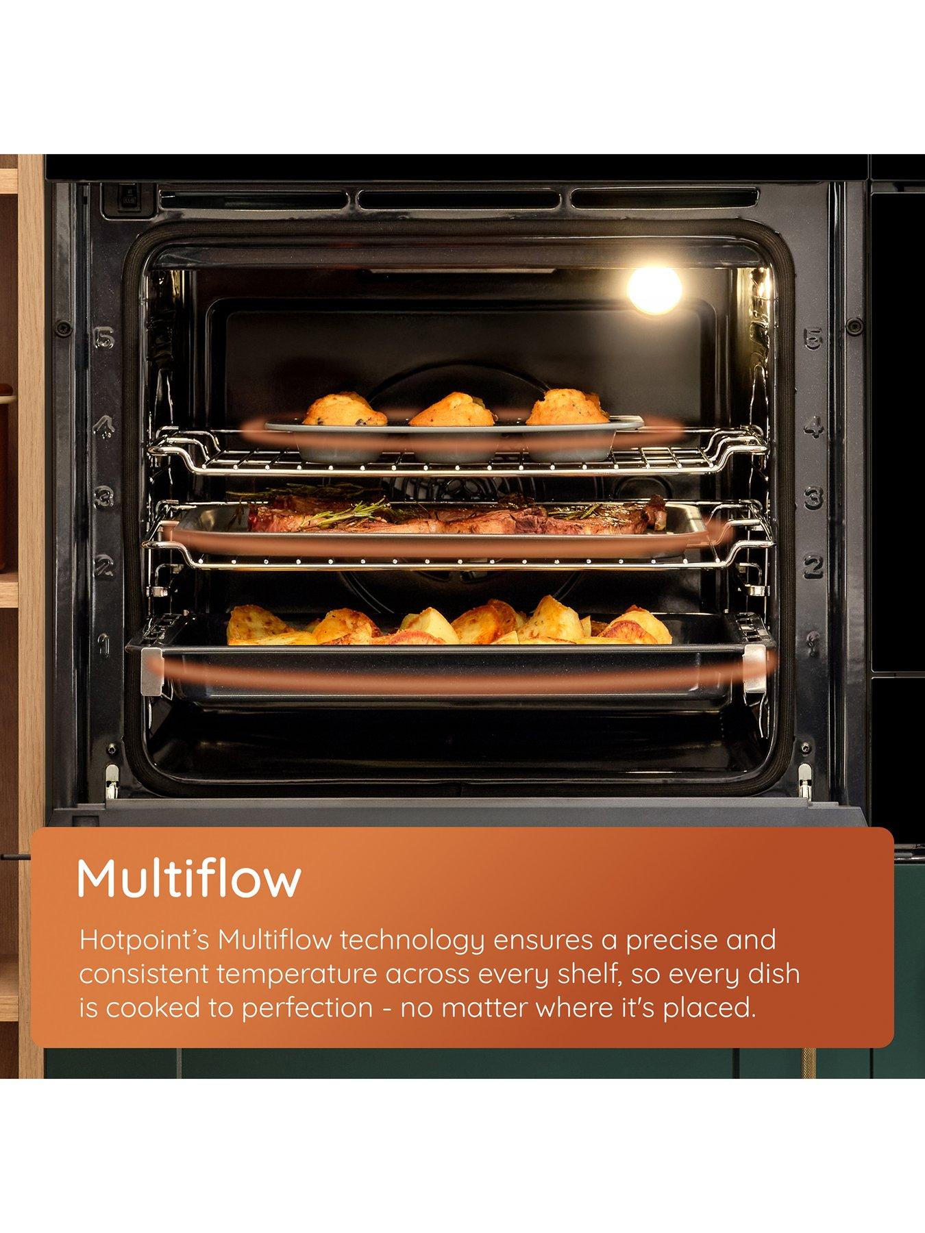Image 7 of 7 of Hotpoint Class 2 Multiflow HO 235H X UK Single Electric Fan Oven - Stainless Steel