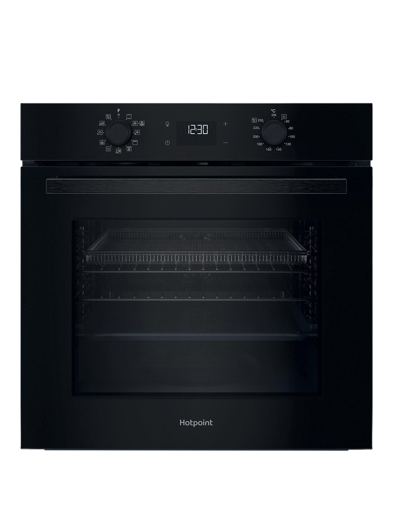 undefined Class 2 Multiflow HO 458HF B UK Single Electric Fan Oven with Air Fry - Black