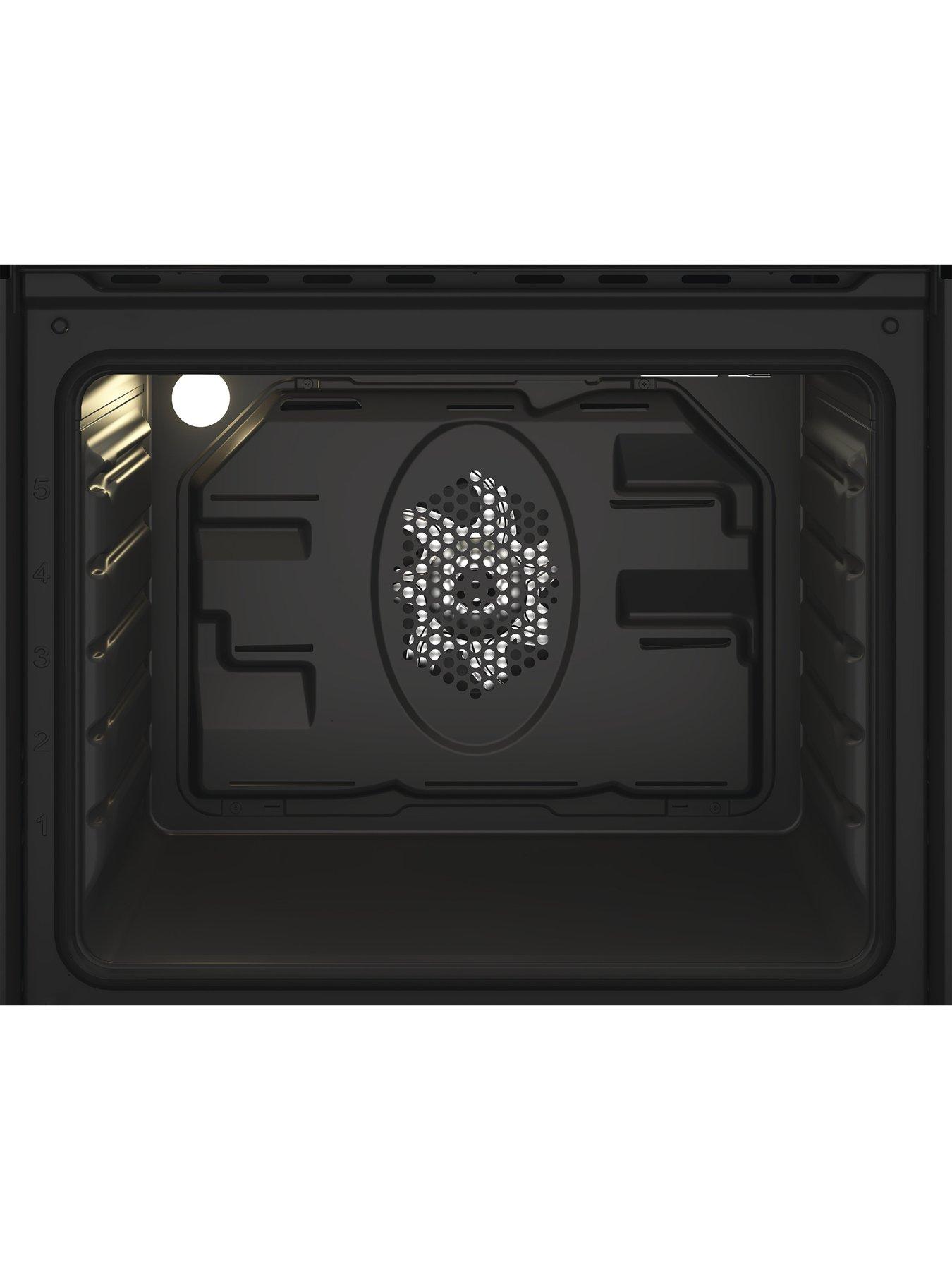 Image 3 of 7 of Indesit DII 10N S Electric Fan Double Oven - Silver