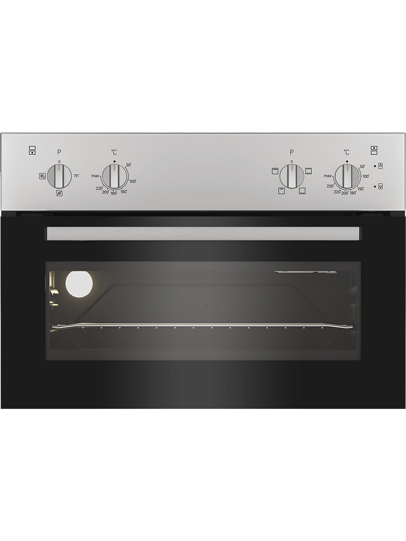 Image 4 of 7 of Indesit DII 10N S Electric Fan Double Oven - Silver