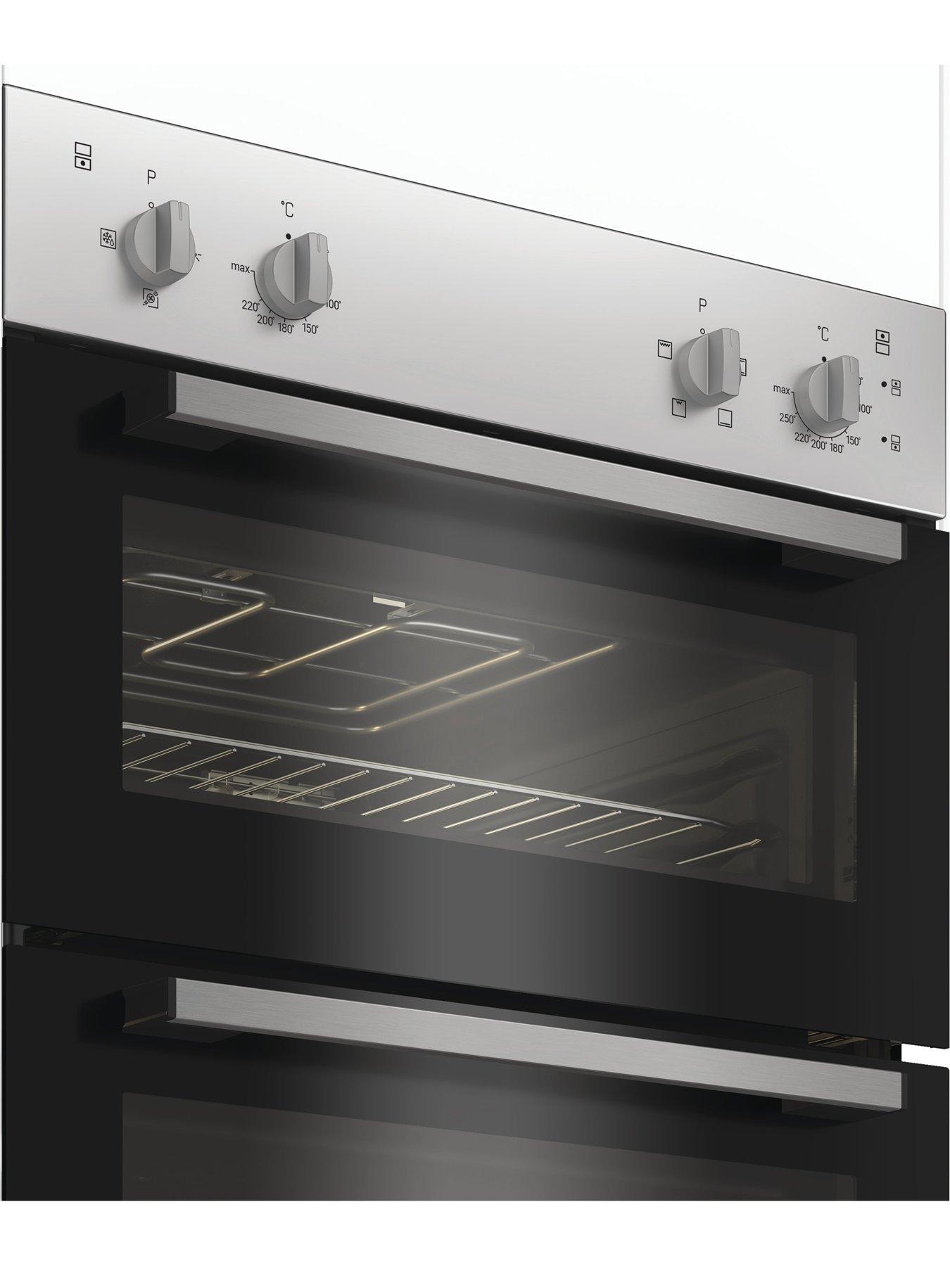 Image 6 of 7 of Indesit DII 10N S Electric Fan Double Oven - Silver