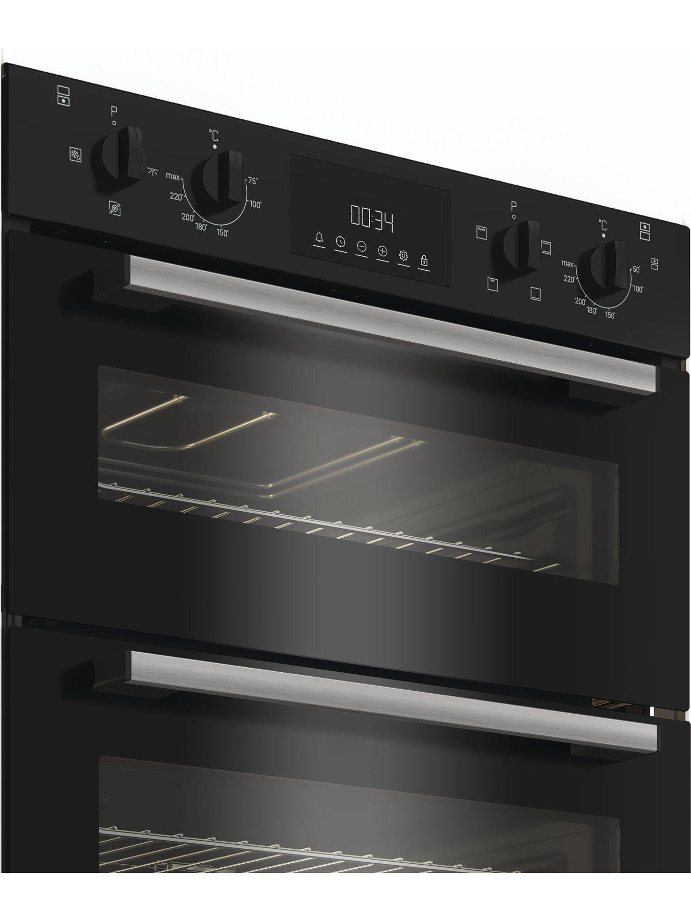 Image 5 of 7 of Indesit DUI 10D B Electric Fan Double Oven - Black