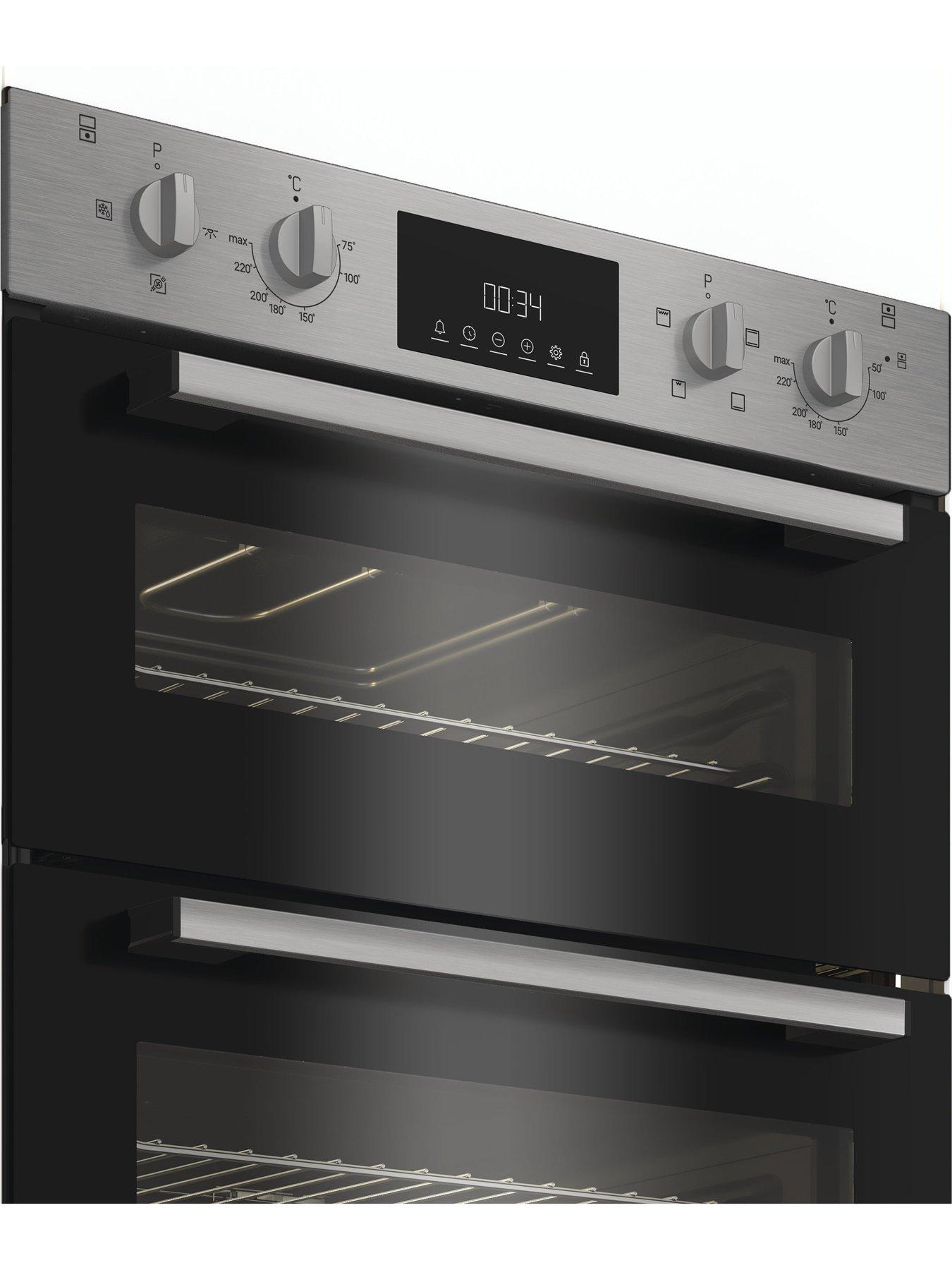 Image 6 of 7 of Indesit DUI 10D IX Electric Fan Double Oven - Stainless Steel
