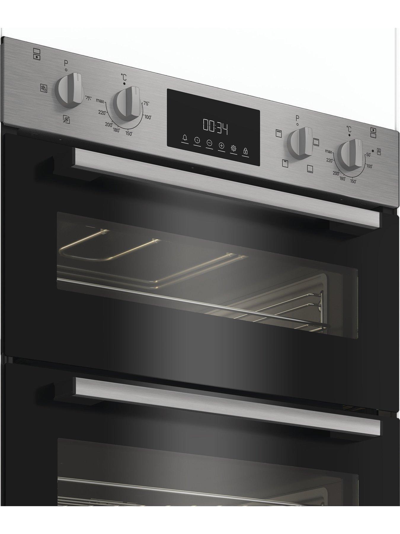 Image 6 of 7 of Indesit DUI 12D IX Electric Fan Double Oven - Stainless Steel