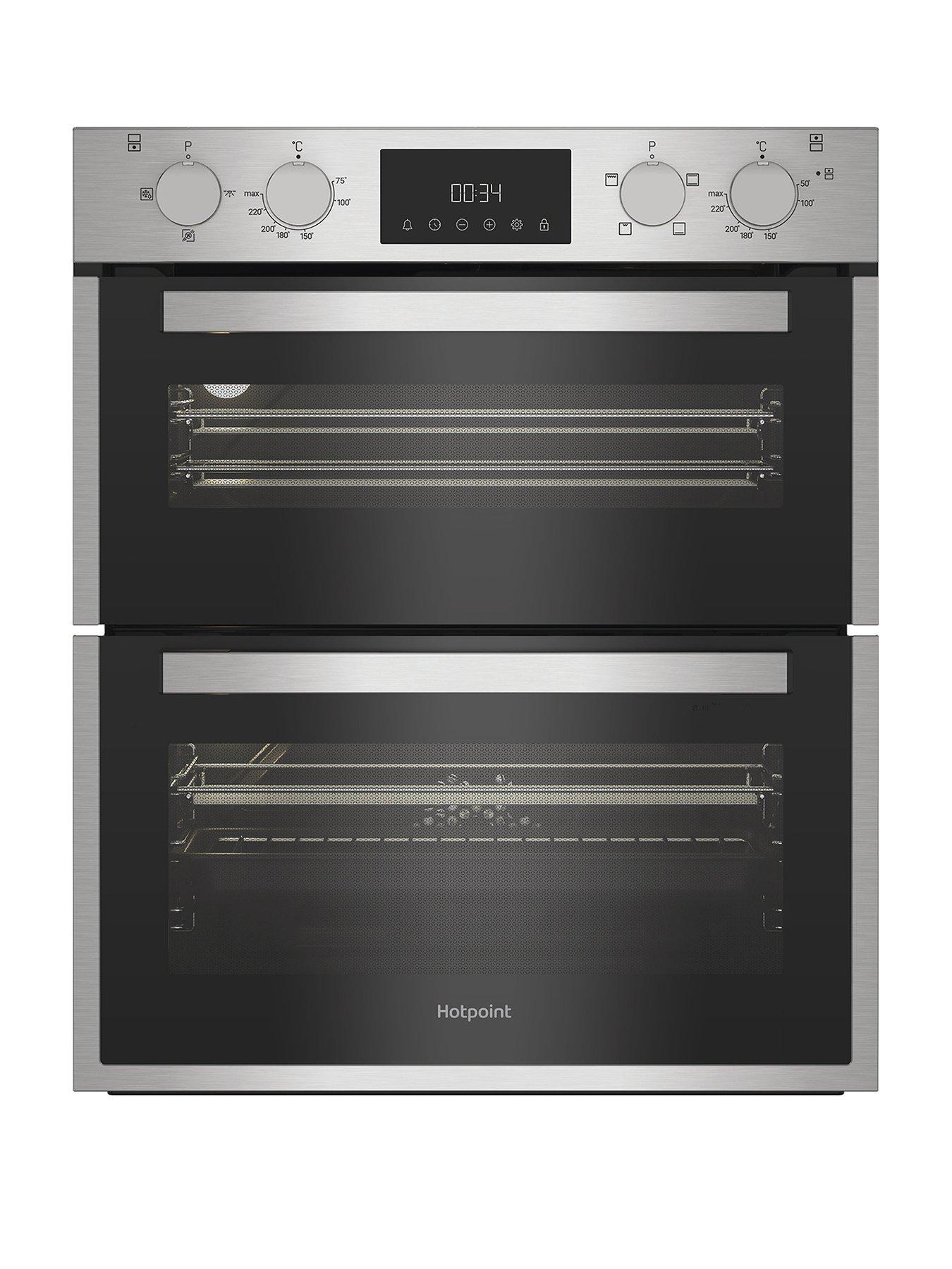 Image 1 of 7 of Hotpoint DUH 10D IX Electric Fan Double Oven - Stainless Steel