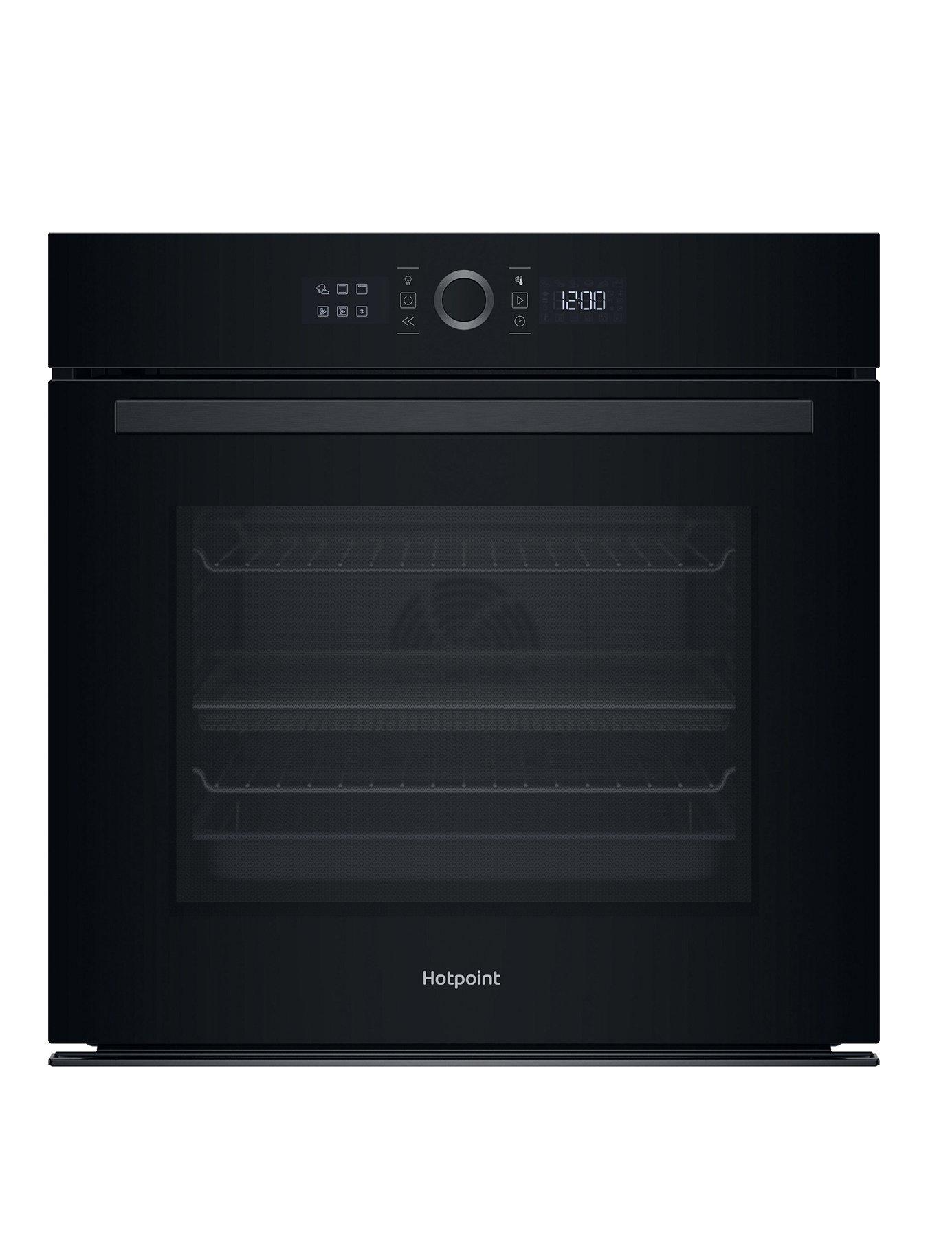 Hotpoint Class 4 ActiveMultiflow HOI4S8PM0BUK Electric Single Fan Oven with Air Fry and DualClean - Black