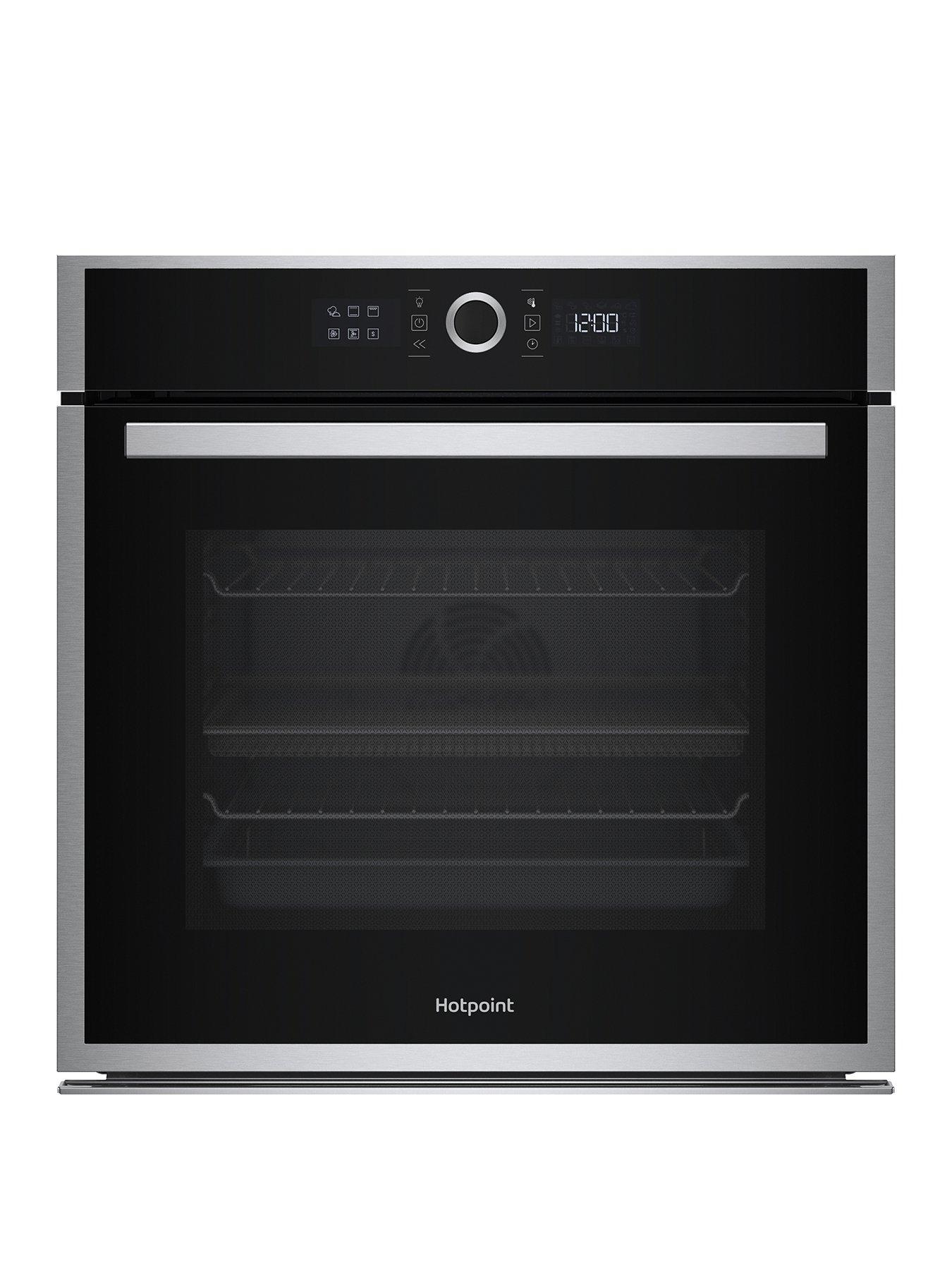 Image 1 of 7 of Hotpoint Class 4 ActiveMultiflow HOIM4S8PM0XUK Electric Single Fan Oven with Air Fry and DualClean - Stainless Steel