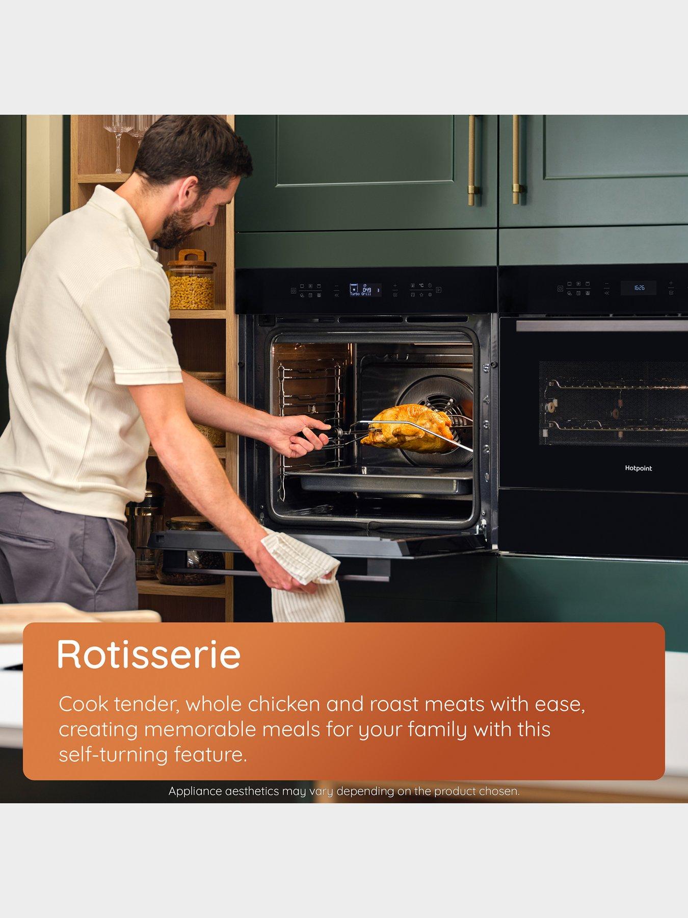 Image 6 of 7 of Hotpoint Class 4 ActiveMultiflow HOIM4S8PM0XUK Electric Single Fan Oven with Air Fry and DualClean - Stainless Steel