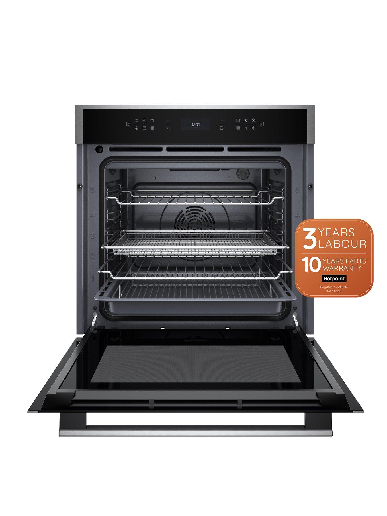 Image 2 of 7 of Hotpoint Class 6 ActiveMultiflow HOI68CT0SXUK Electric Single Fan Oven with Air Fry and GentleSteam - Stainless Steel