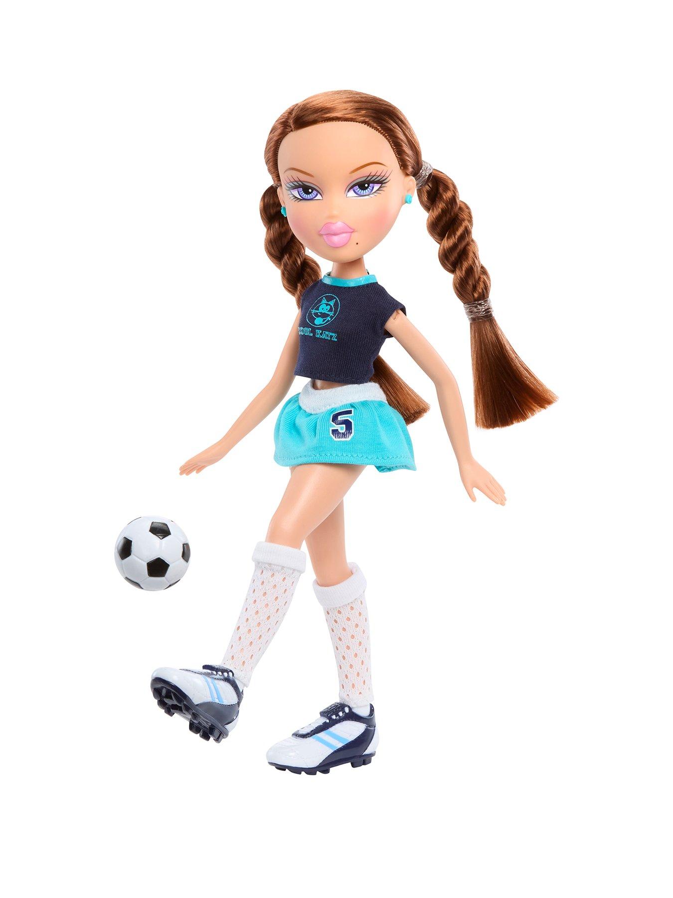 Image 1 of 7 of Bratz Play Sportz Roxxi Soccer Doll