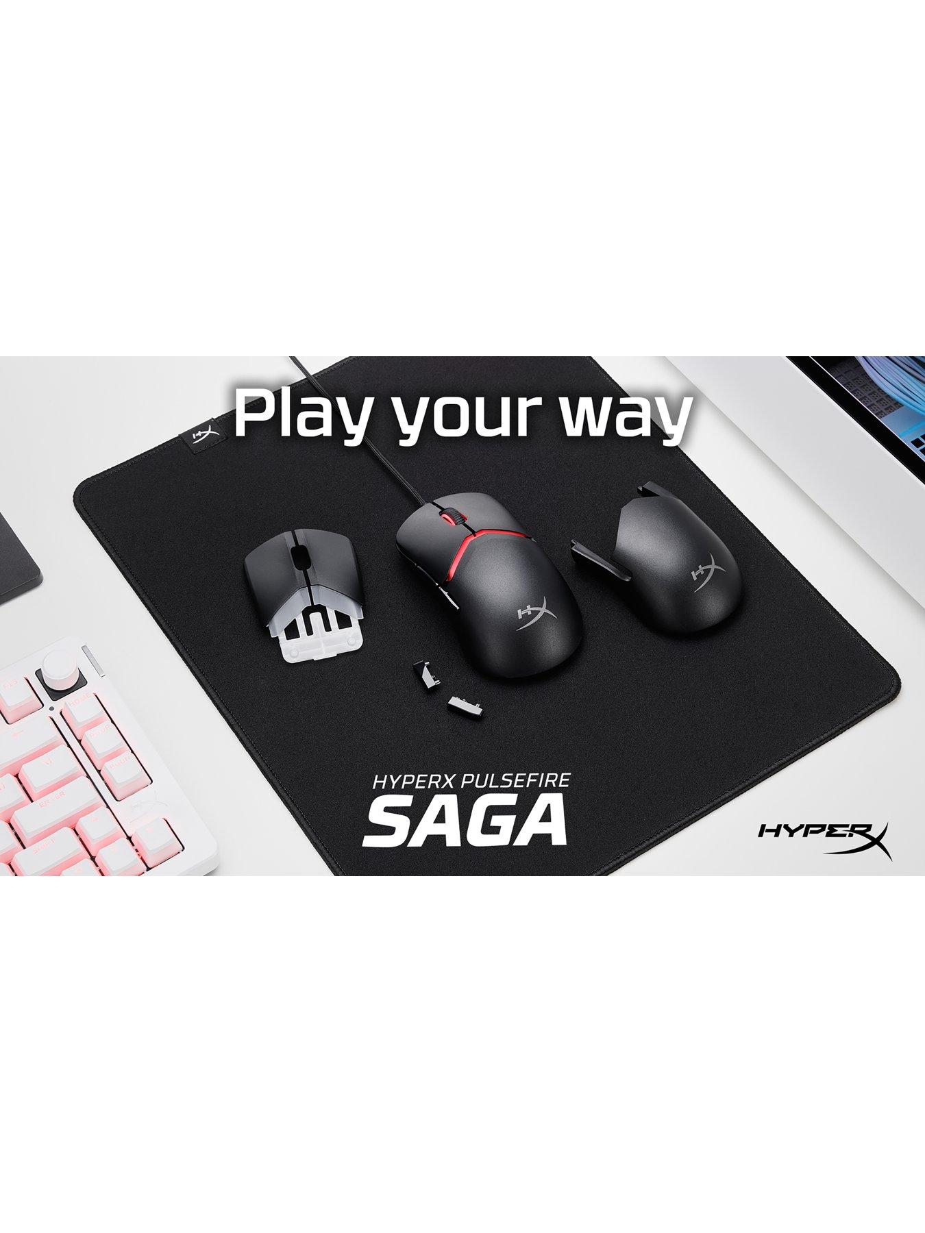 Image 2 of 7 of HYPERX Pulsefire Saga Customisable Modular Gaming Mouse